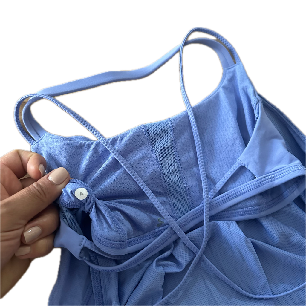 Tank top Lululemon talla XCH azul cielo