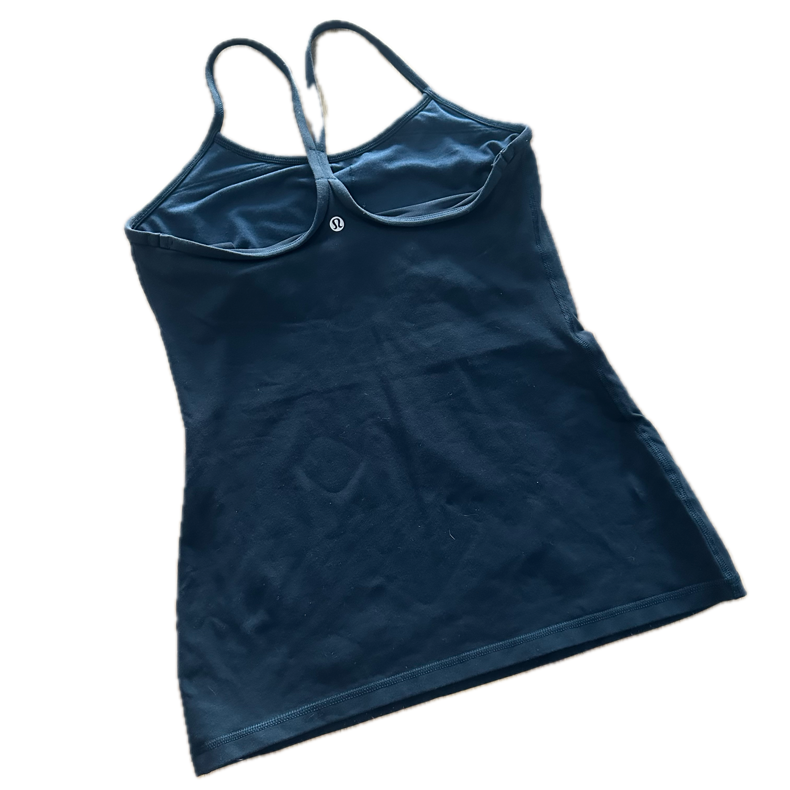 Tank Lululemon talla M azul aqua oscuro