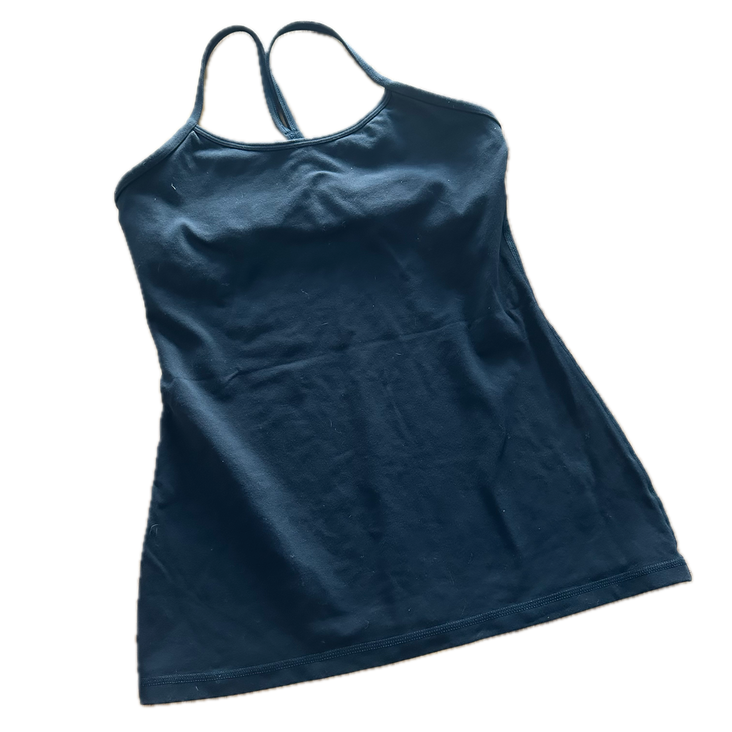 Tank Lululemon talla M azul aqua oscuro