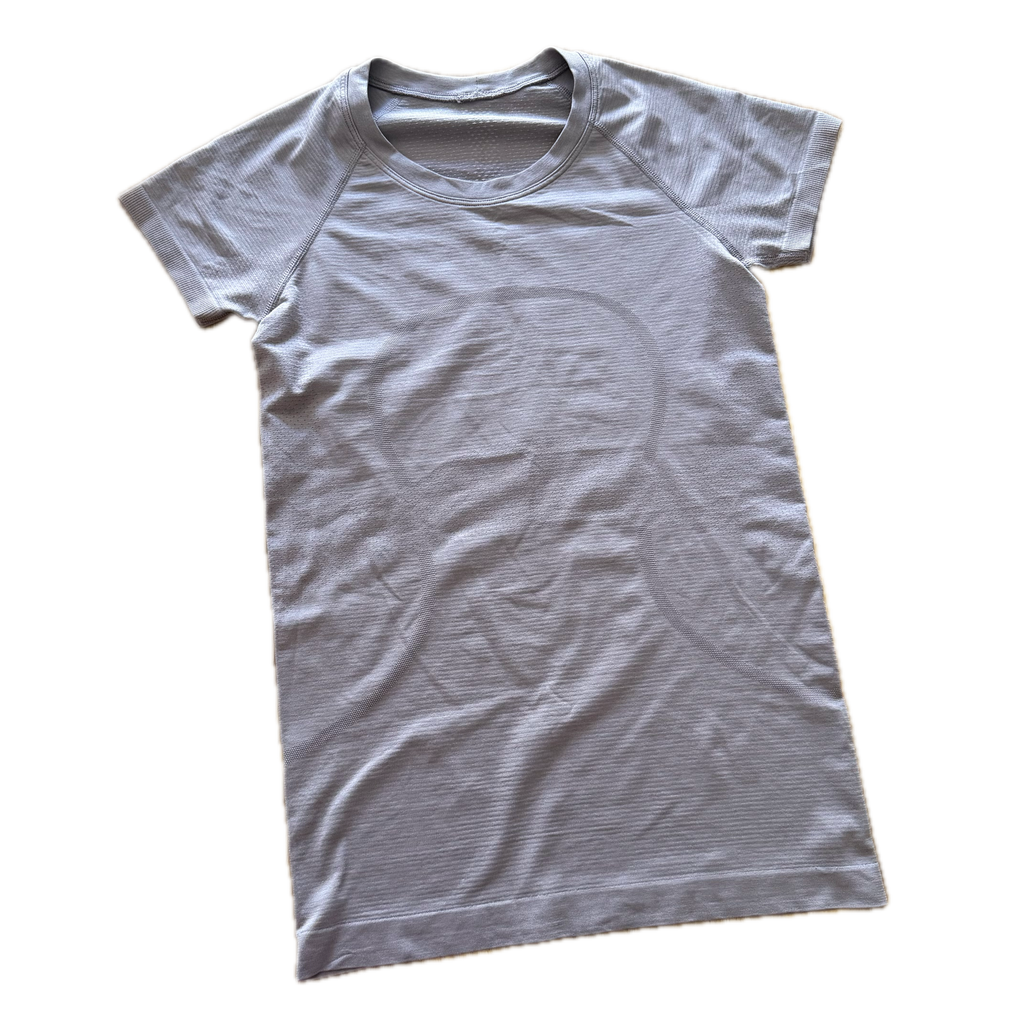 Playera de manga corta talla 6 lila