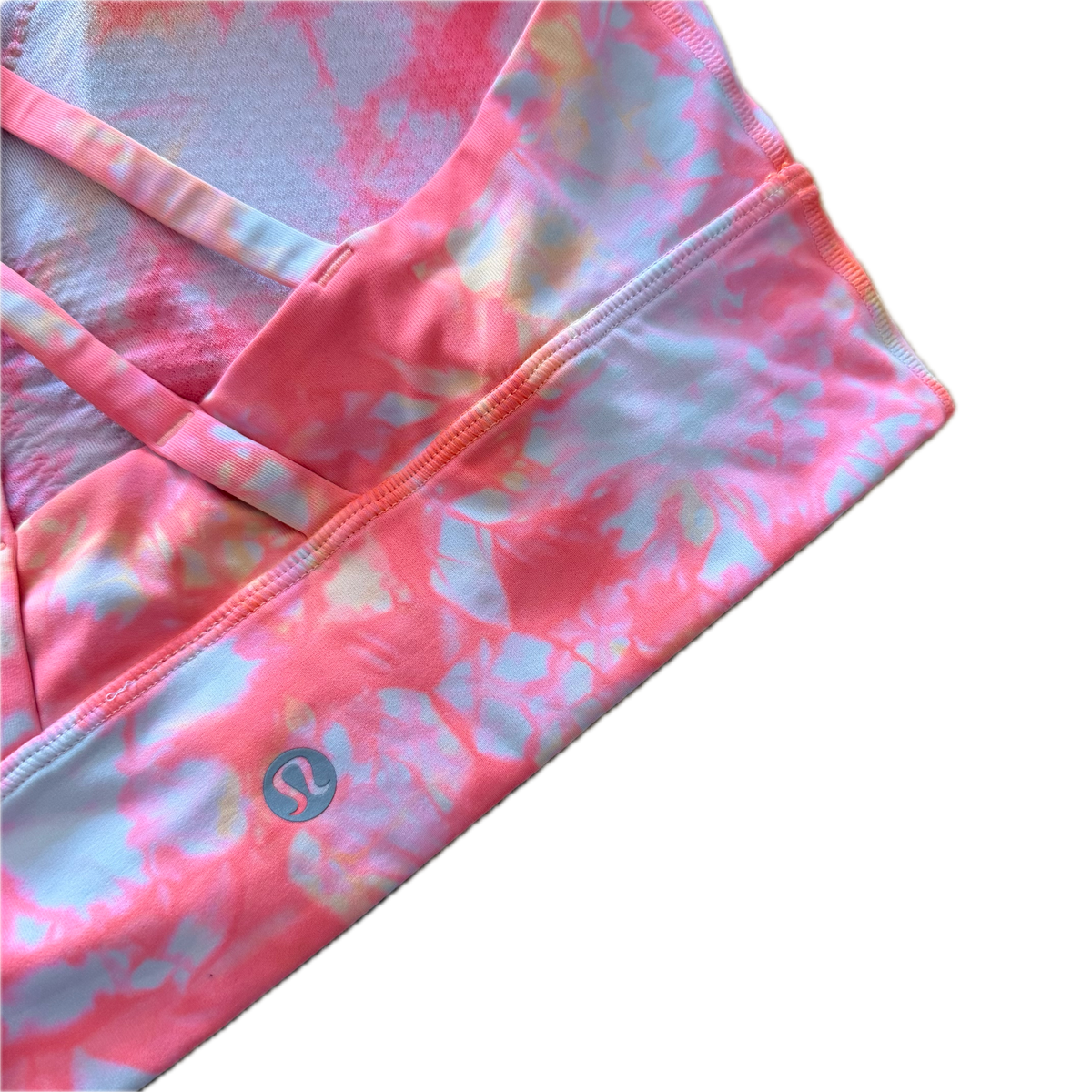Top halter talla 6 estampado rosa