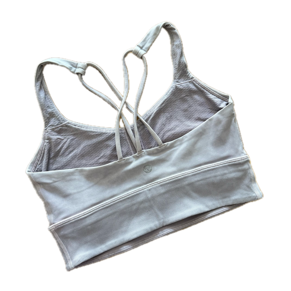 Top talla 6 gris/lila