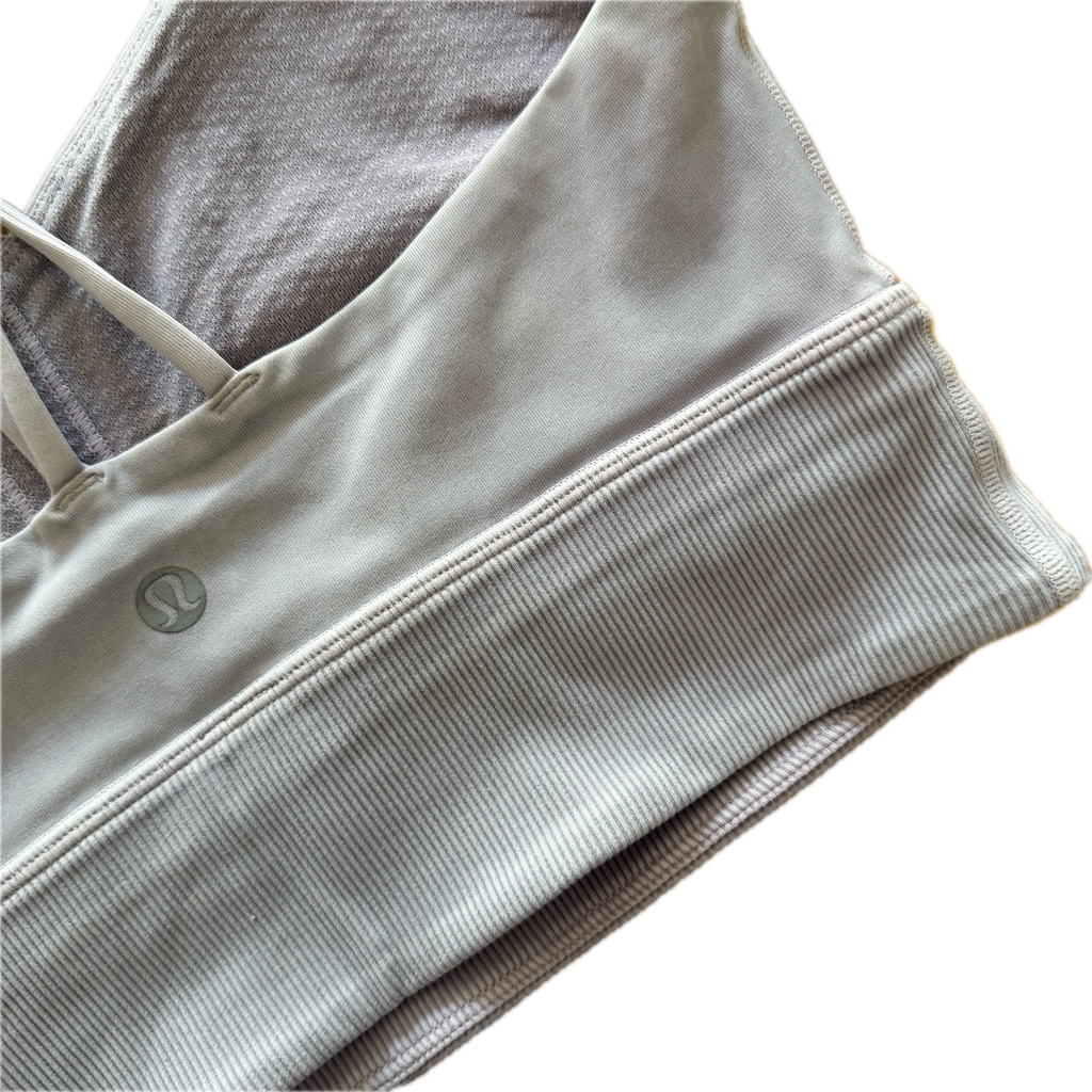 Top talla 6 gris/lila