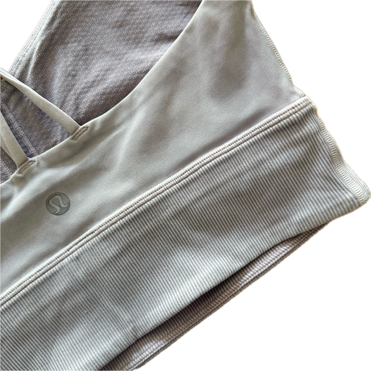 Top talla 6 gris/lila