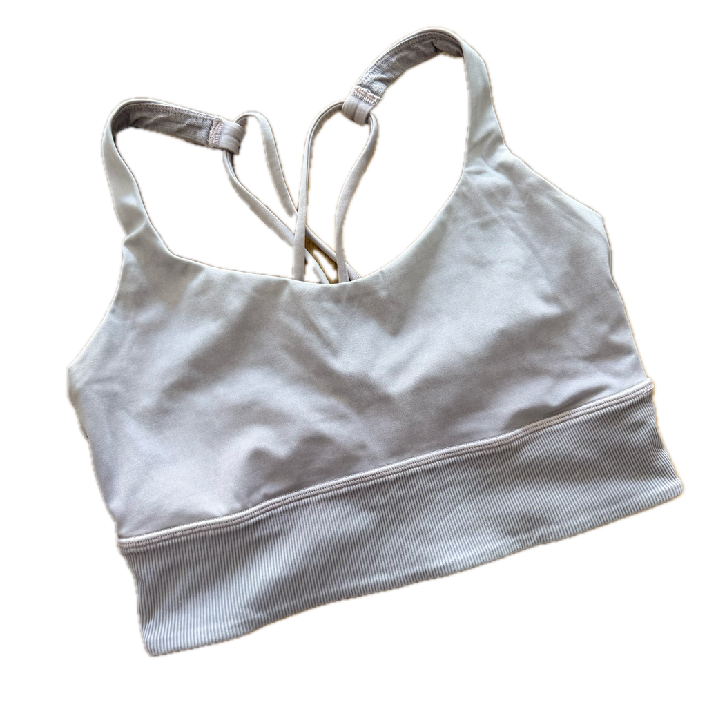 Top talla 6 gris/lila