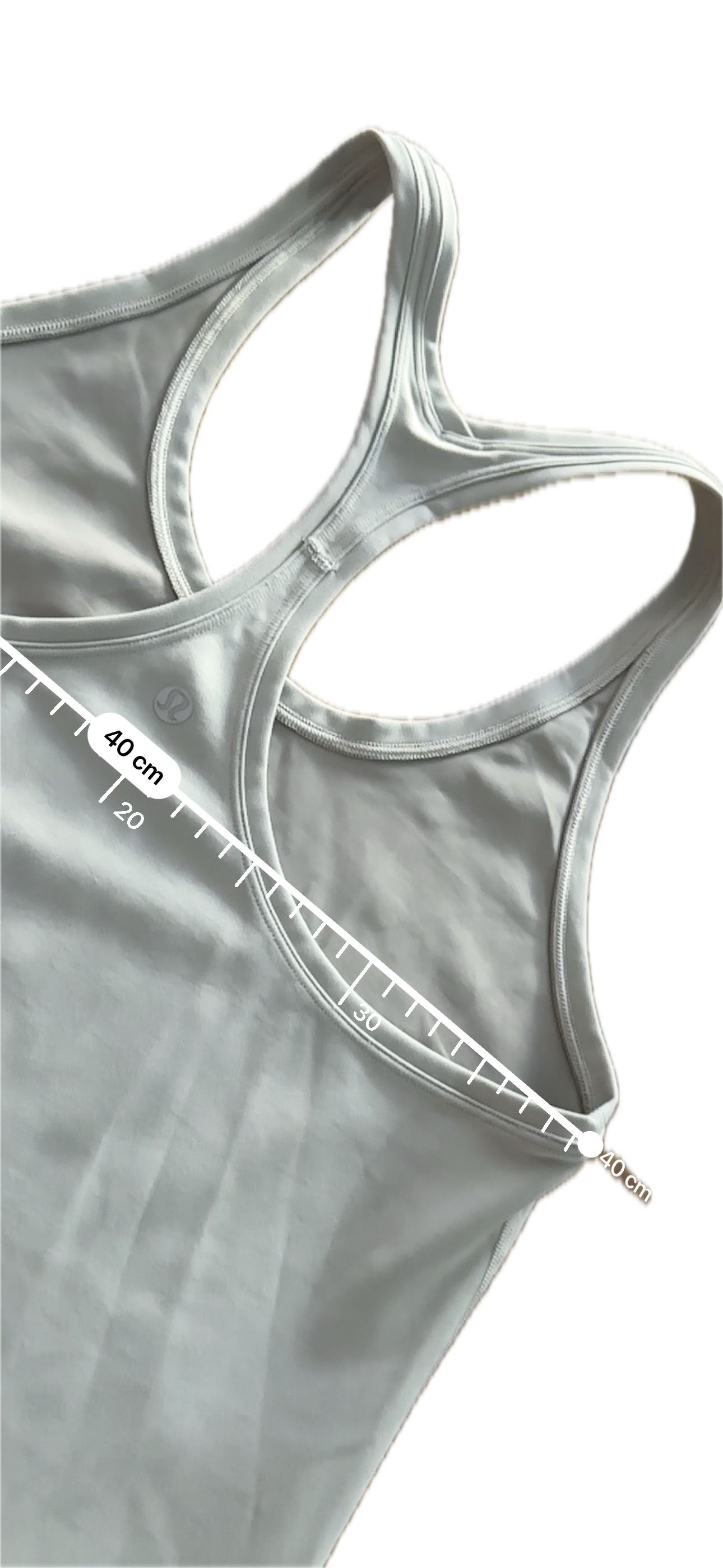 Tank Lululemon talla L align gris