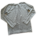 Playera de manga larga talla 8-10 gris