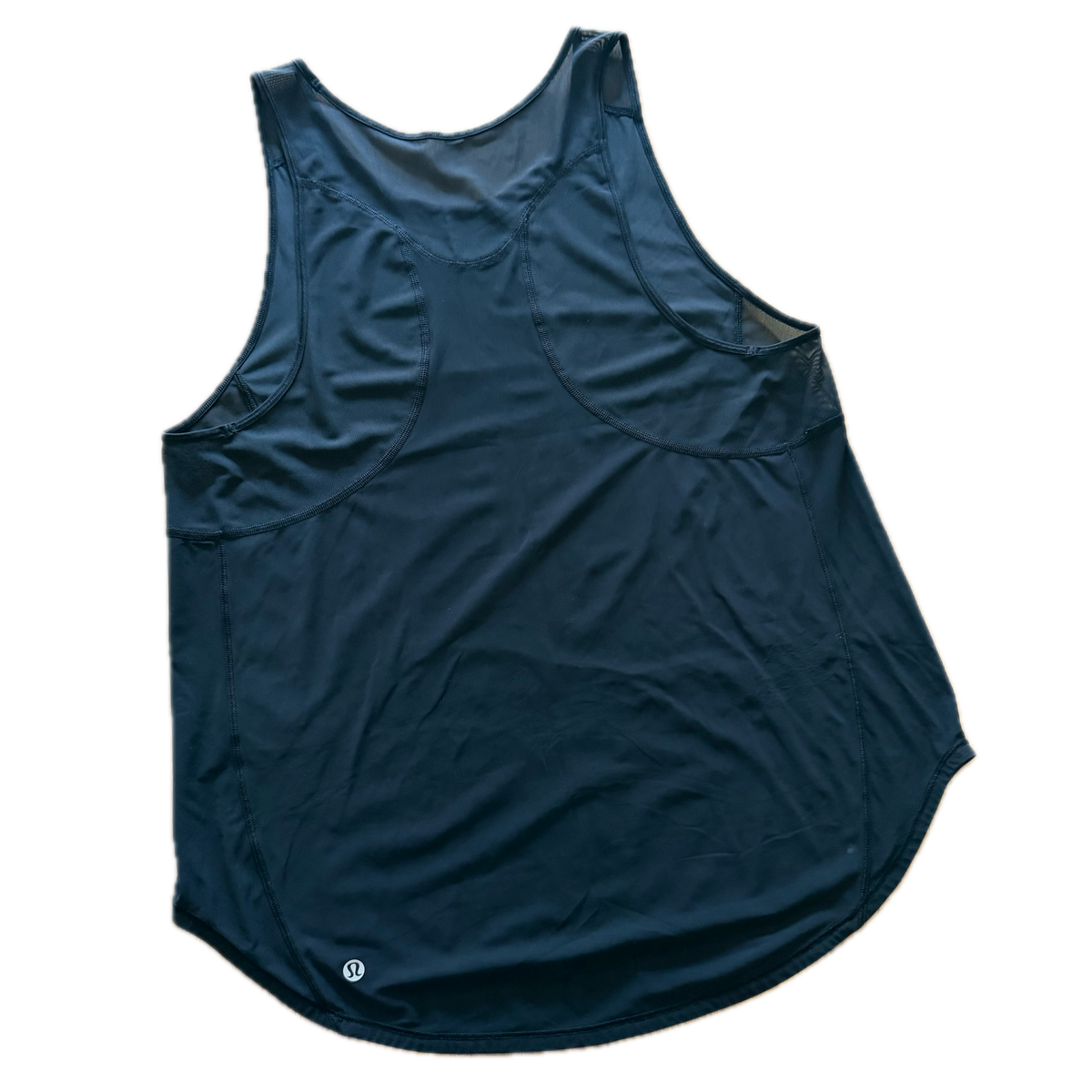 Tank talla 12 negra mesh lateral