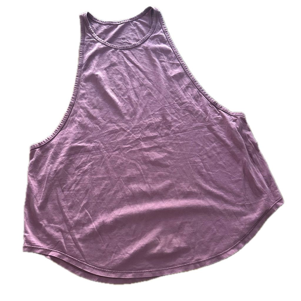 Tank Lululemon talla L rosa holgada