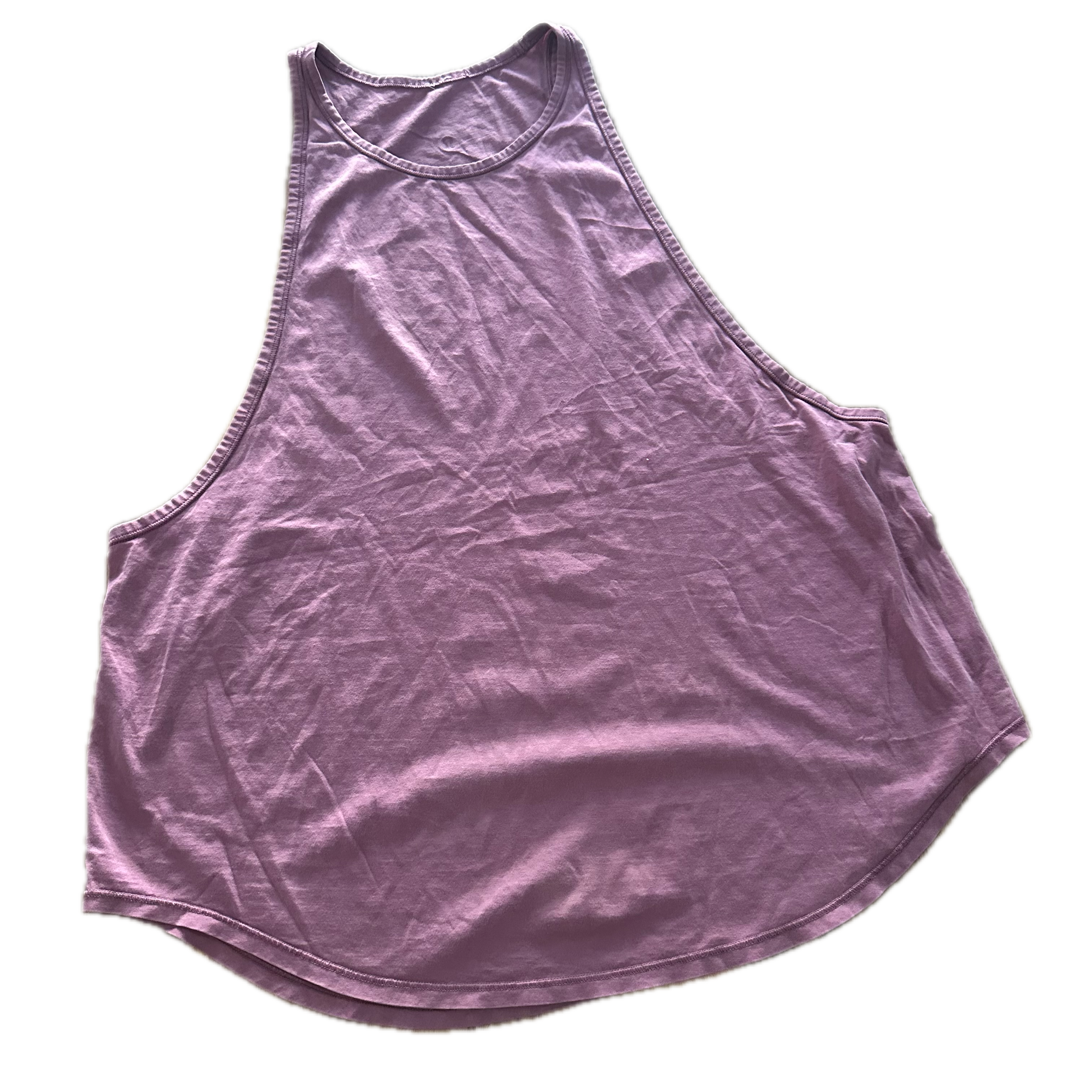 Tank Lululemon talla L rosa holgada