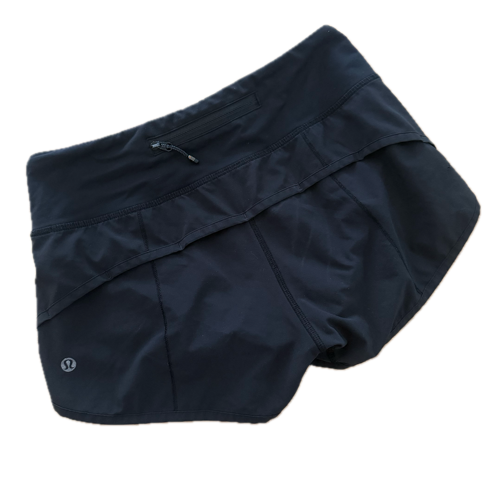 Short talla 2 negro pretina lisa