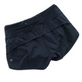 Short talla 2 negro pretina lisa