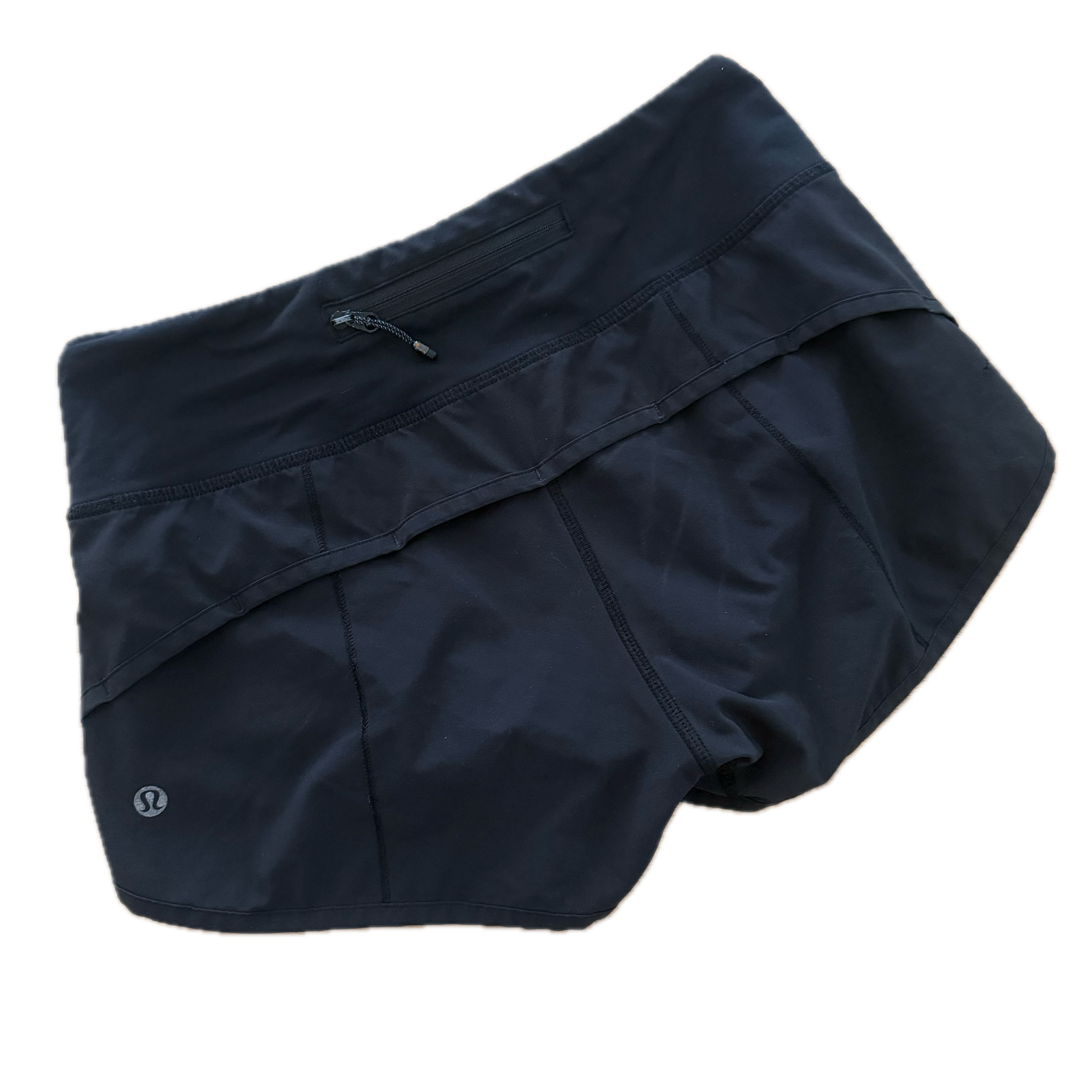 Short talla 2 negro pretina lisa