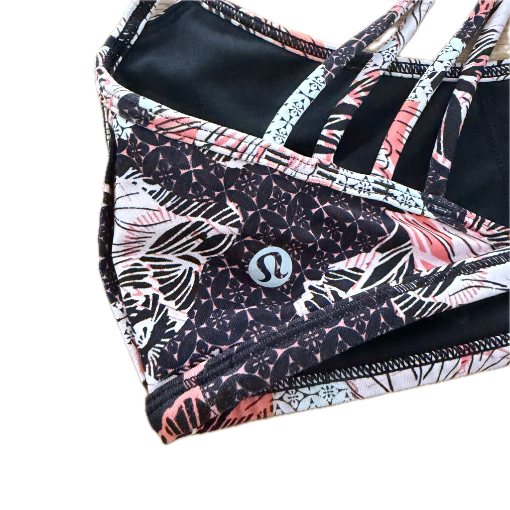 Top talla 4 flores rosas