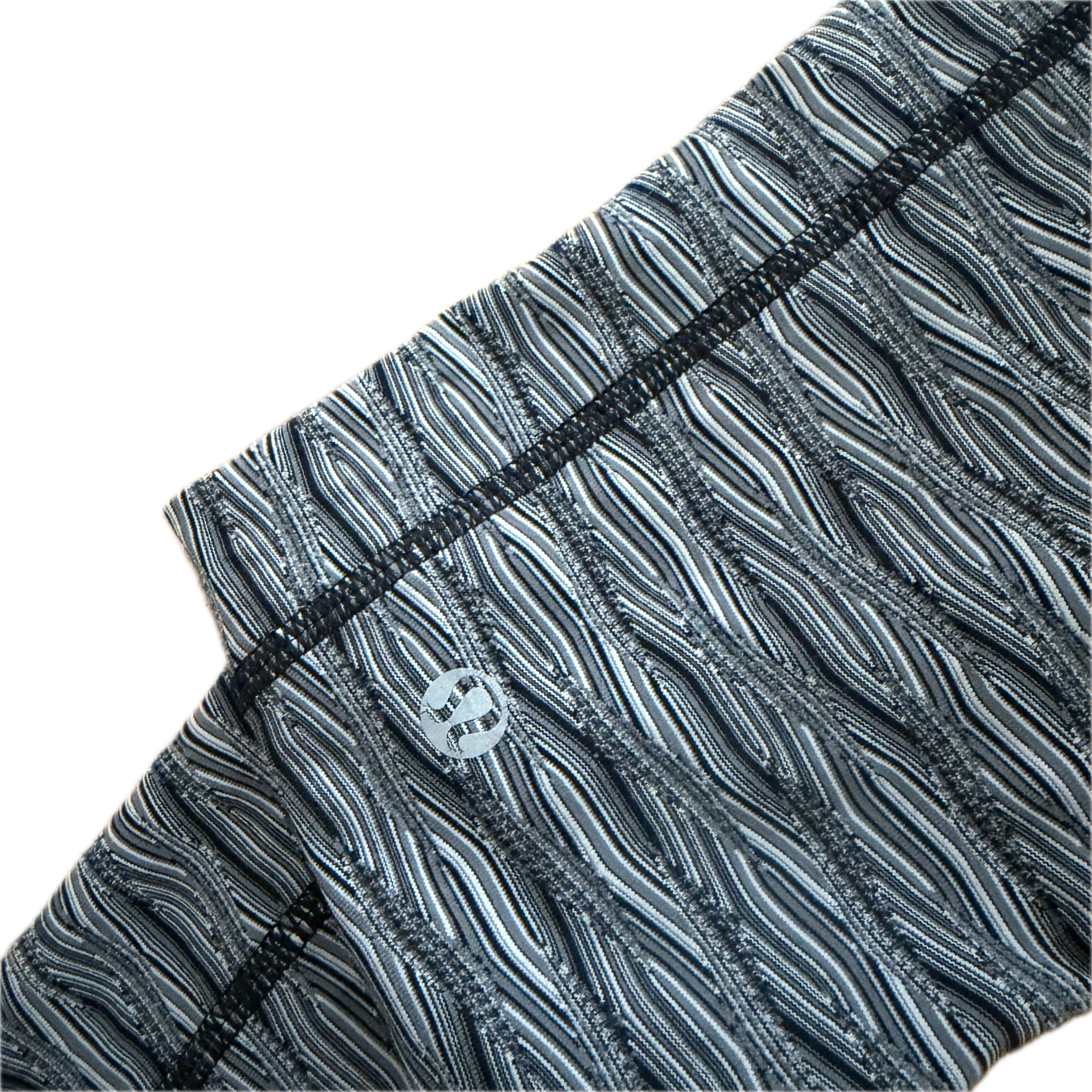 Legging 38" Lululemon talla 6 print gris textura tela Luxtreme™