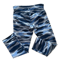 Legging talla 6 print azules y gris