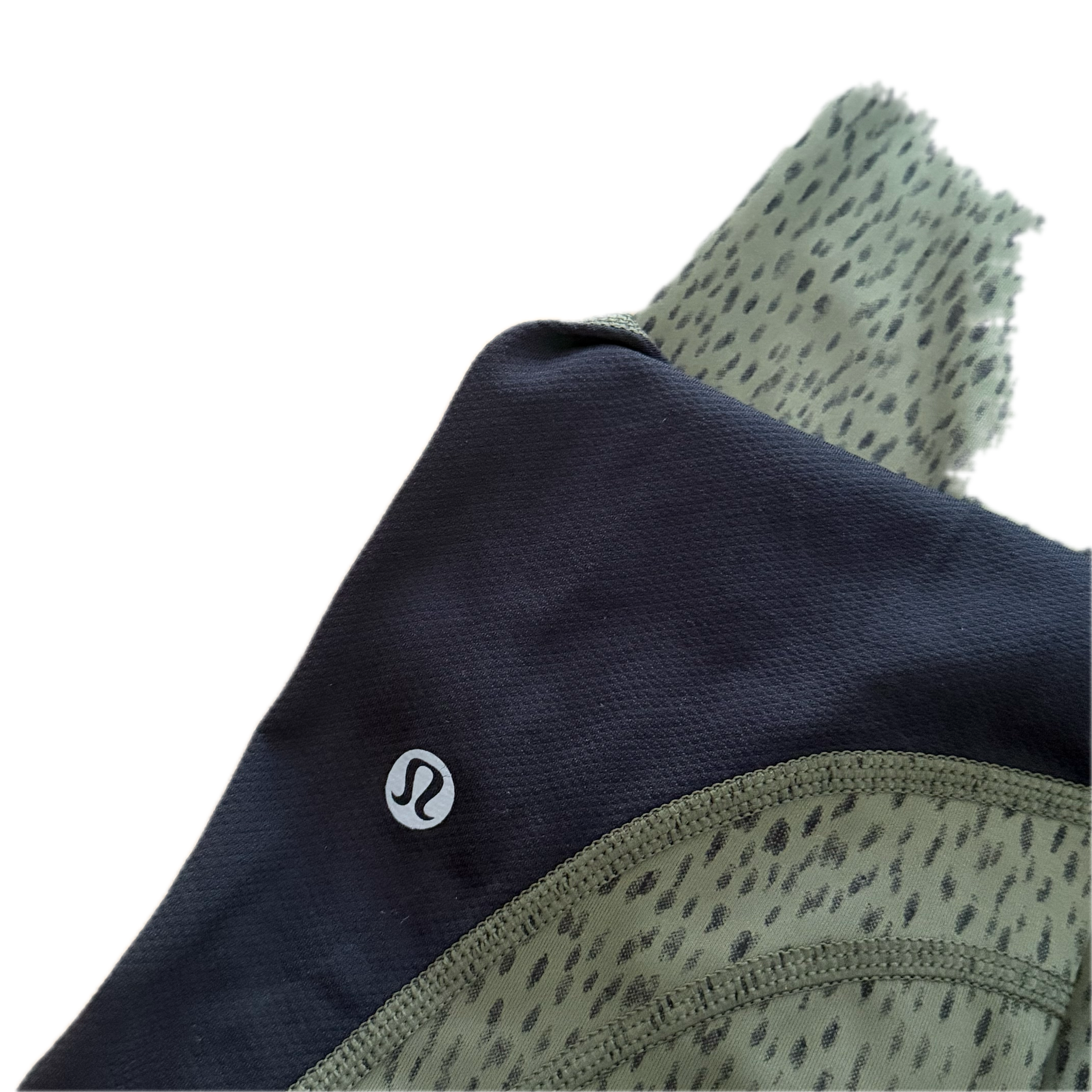 Legging 29" Lululemon talla 6 print verde tela Luxtreme™