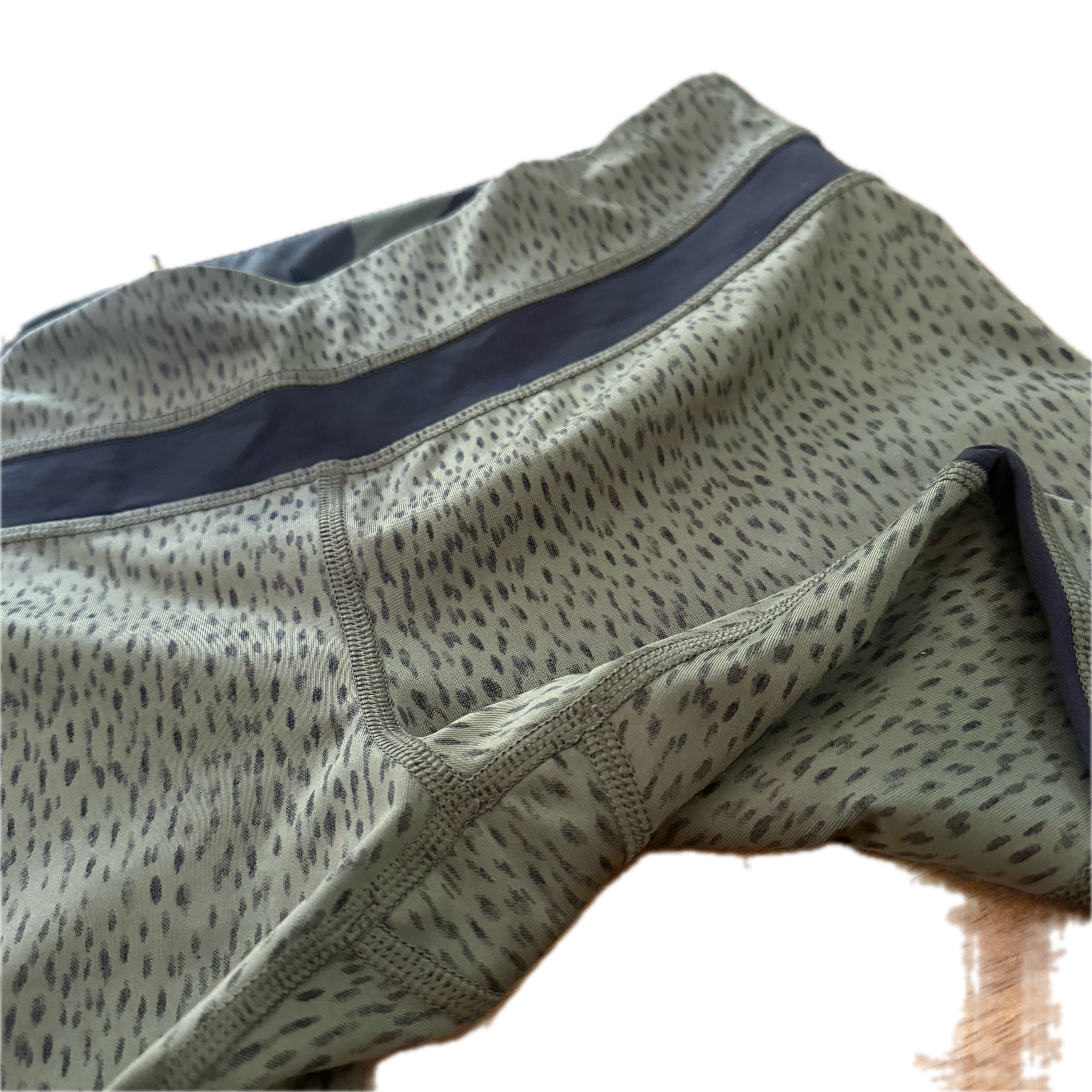 Legging 29" Lululemon talla 6 print verde tela Luxtreme™