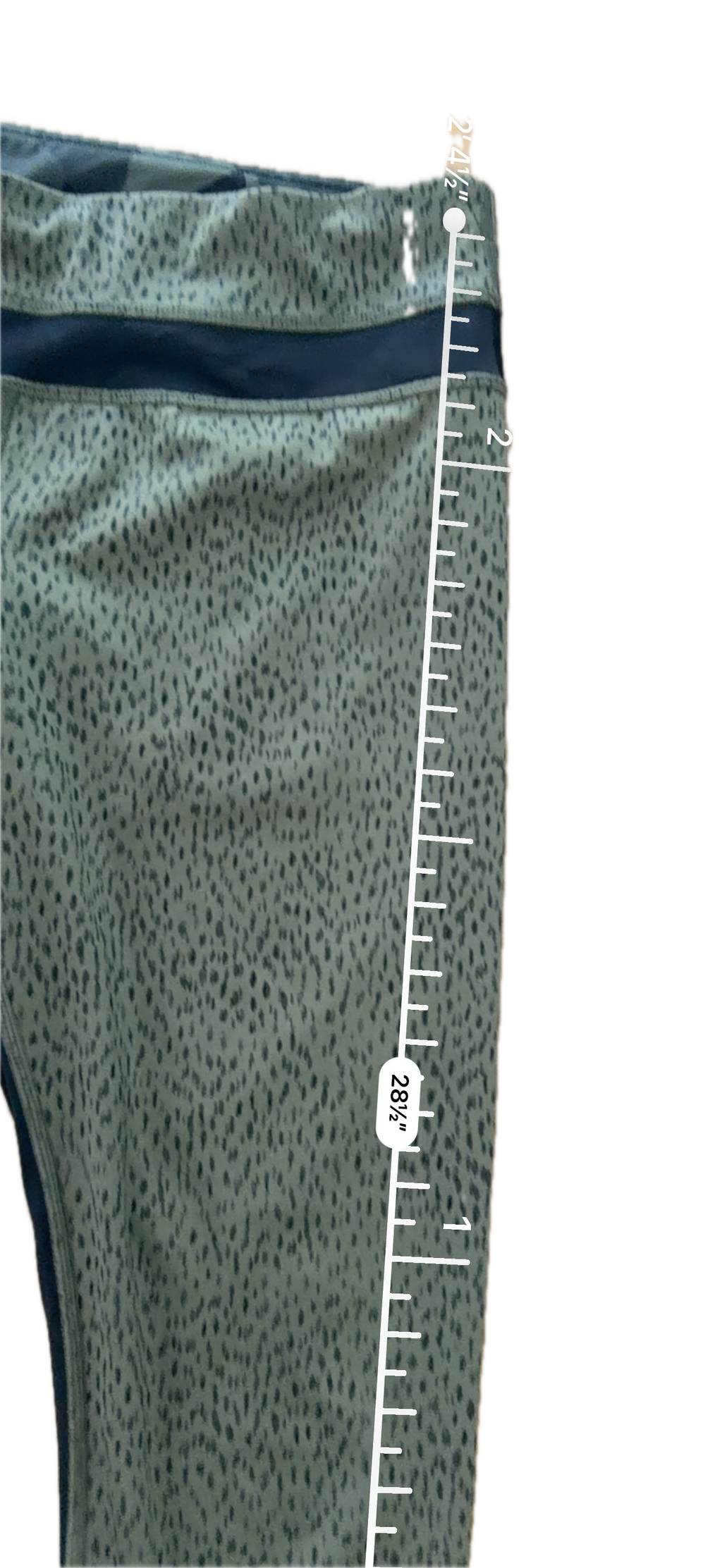 Legging talla 6 print verde
