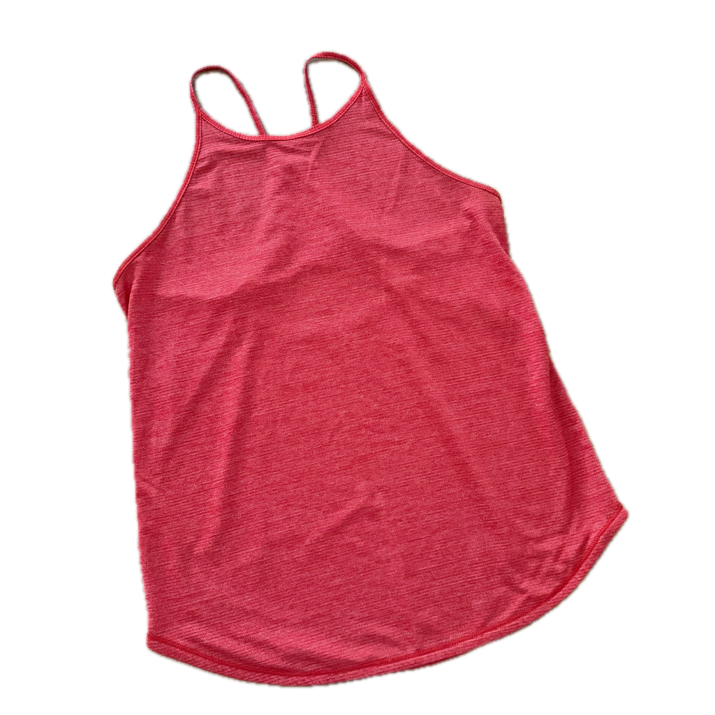 Tank talla 6-8 roja jaspeada