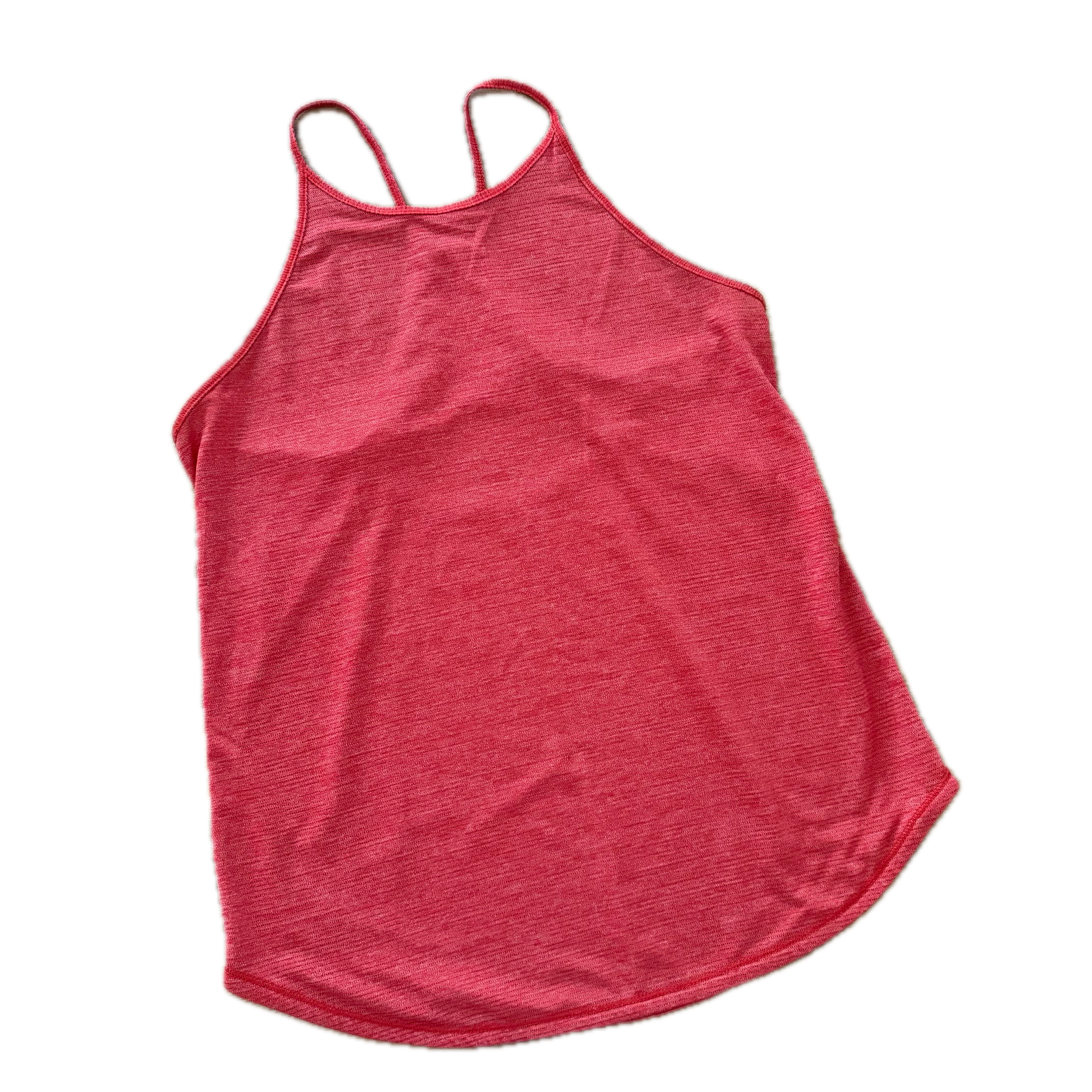 Tank Lululemon talla 8 coral tela Nulu™