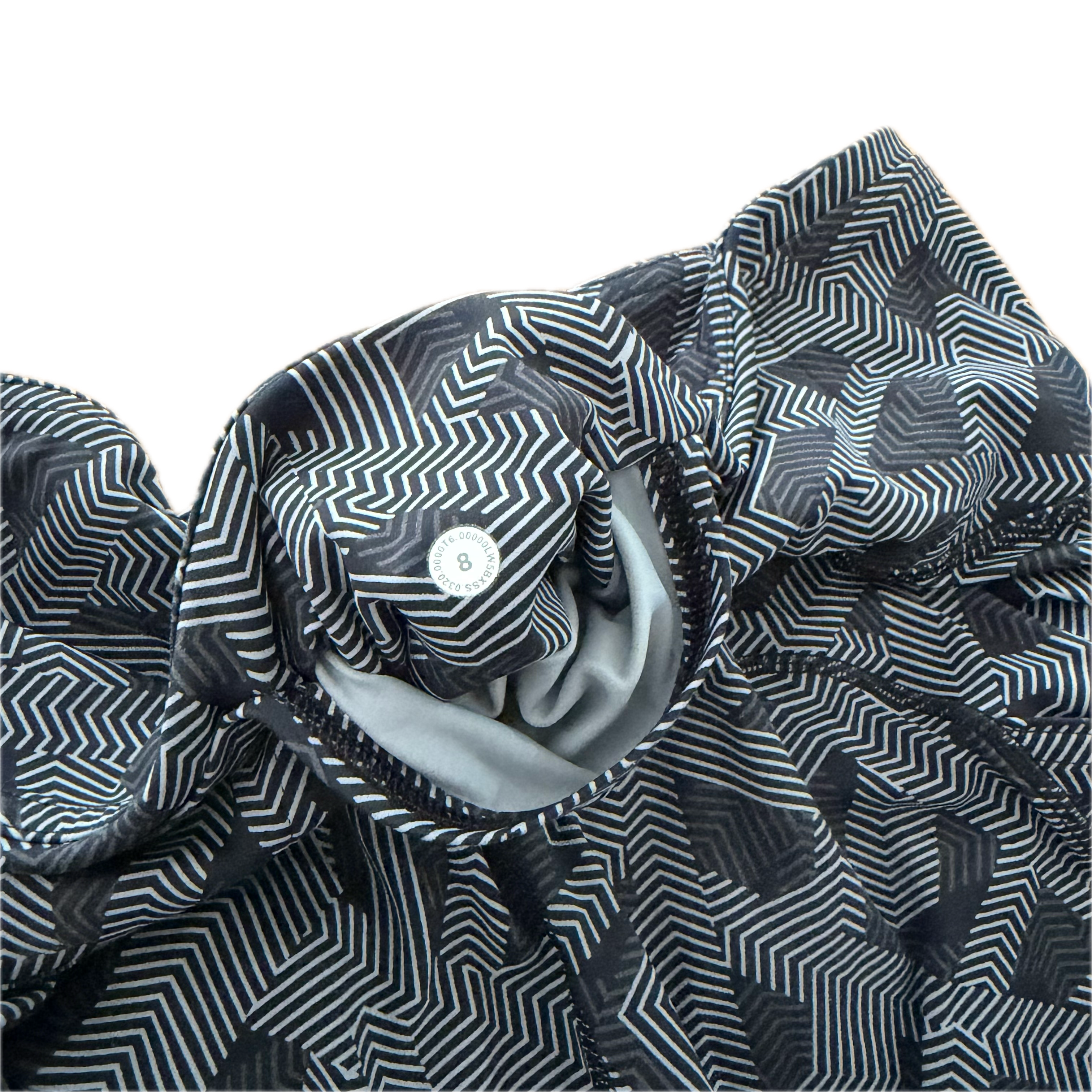 Legging 86cm Lululemon talla 8 print rayas tela Luxtreme™