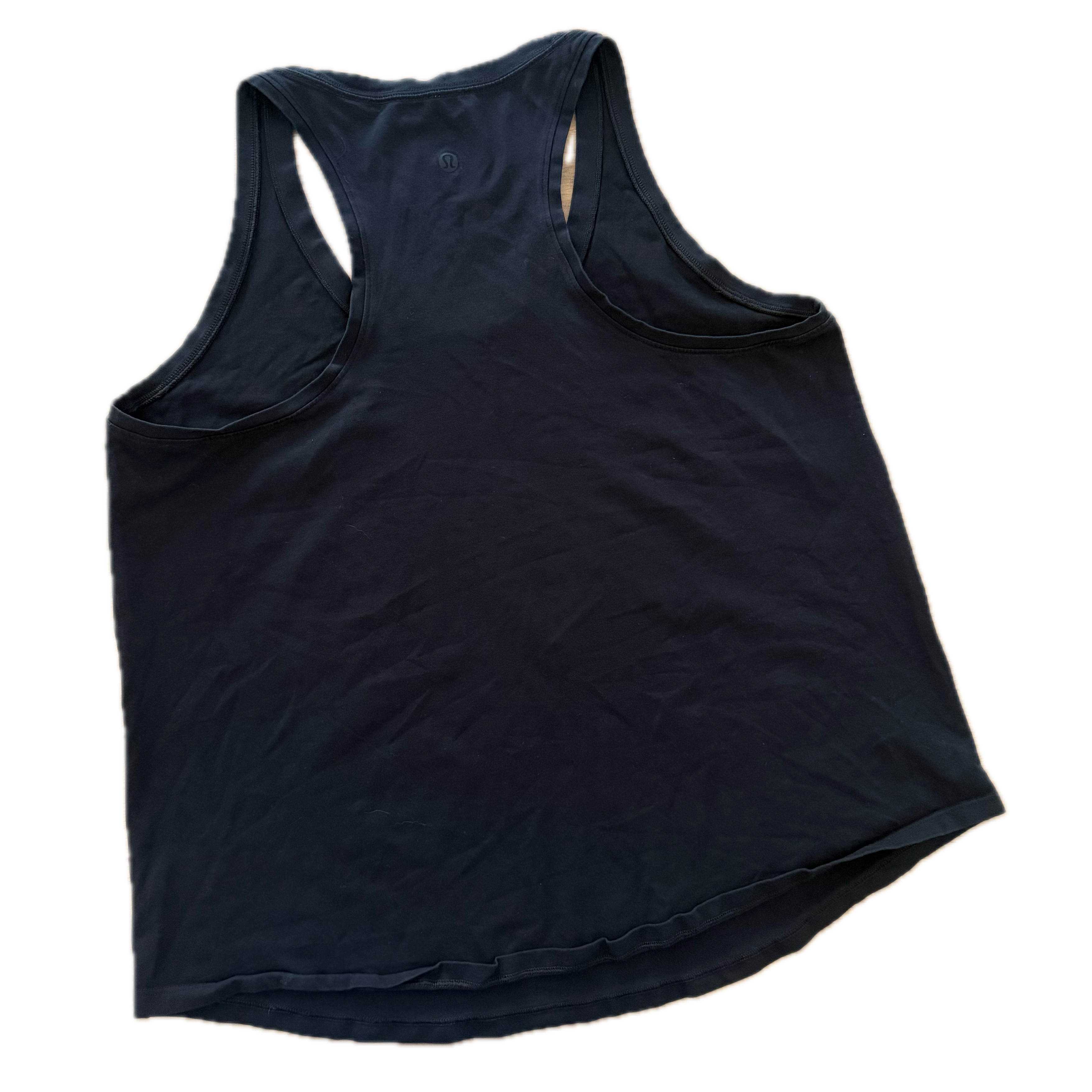 Tank Lululemon talla 10 negro tela Vitasea™