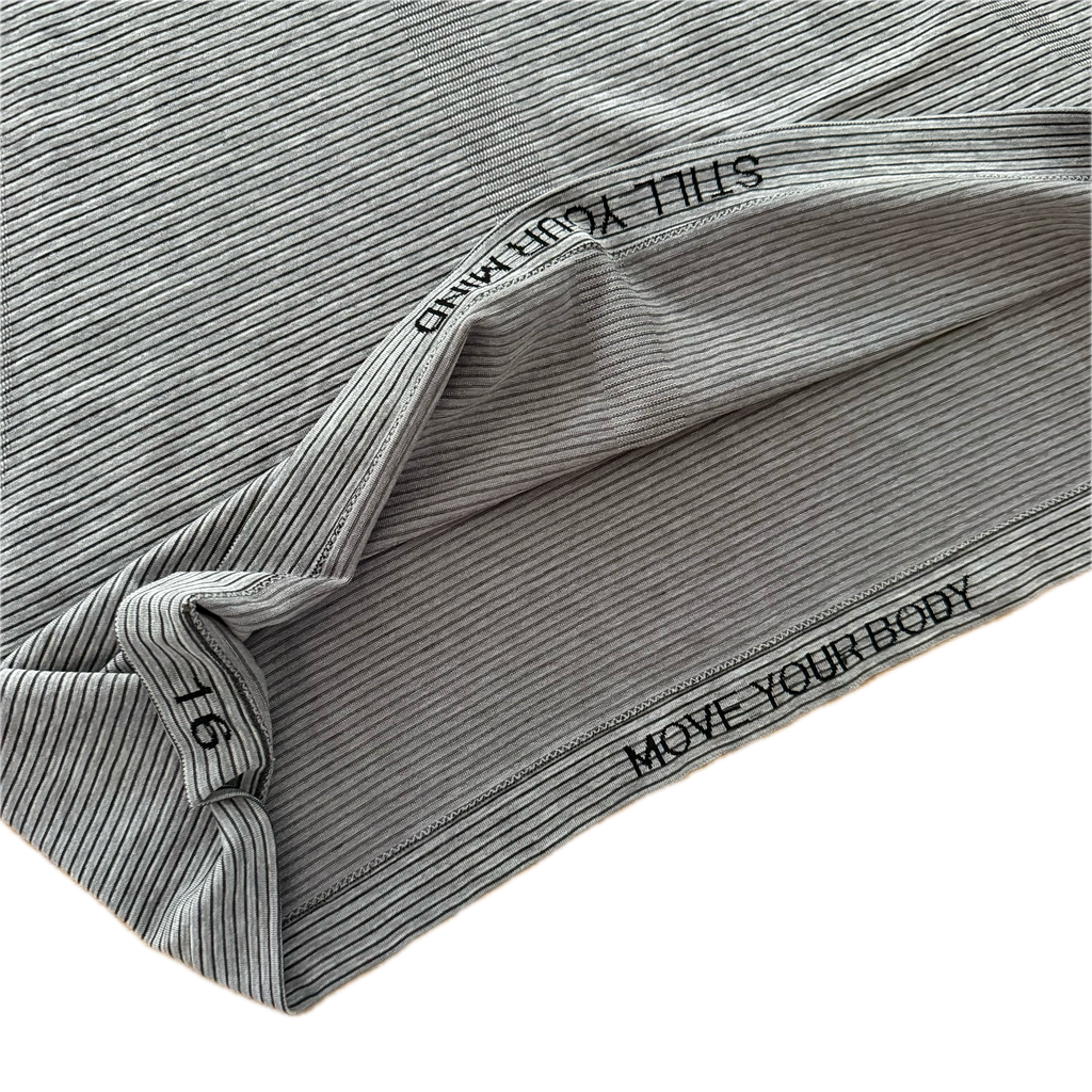 Tank talla 16 gris con rayas