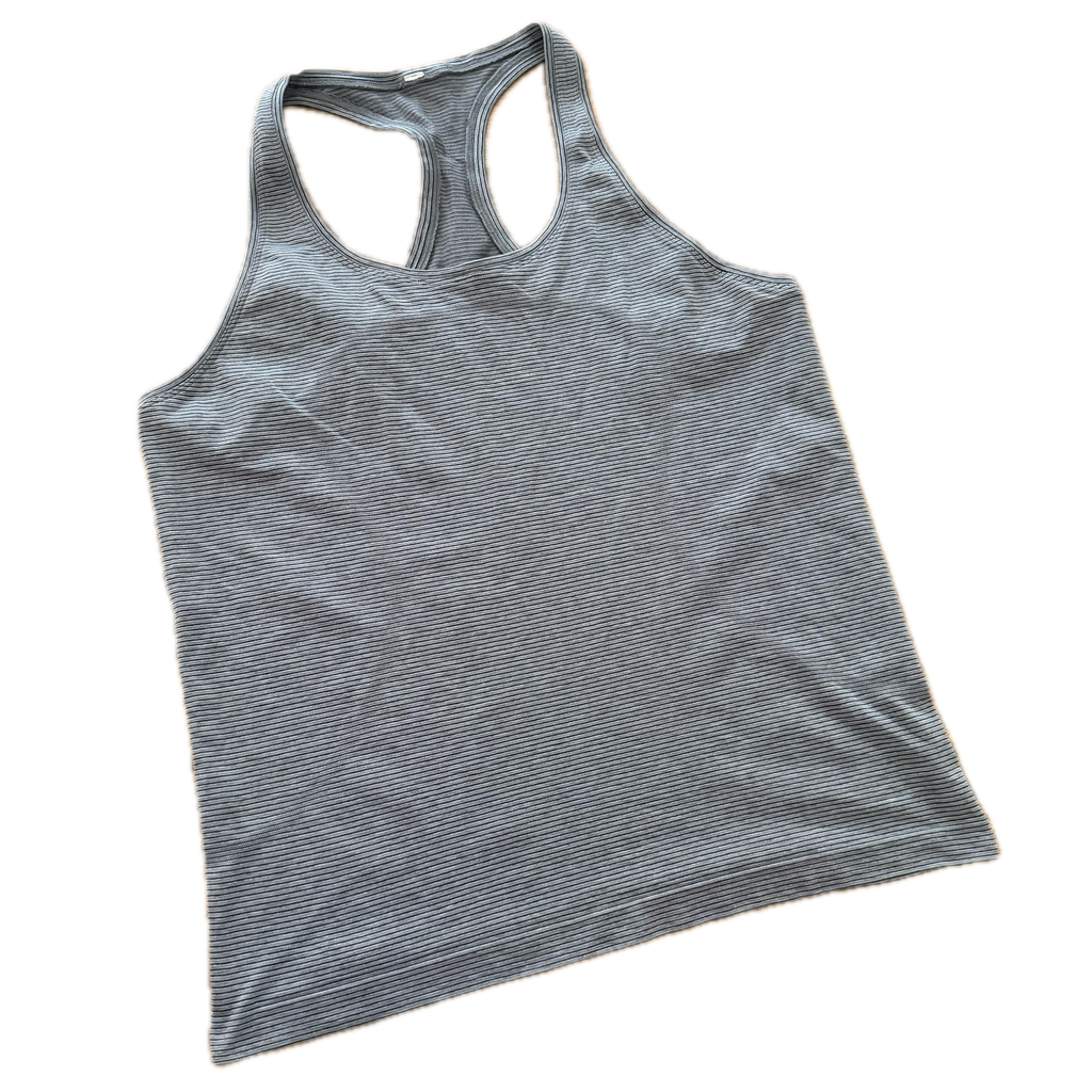 Tank talla 16 gris con rayas