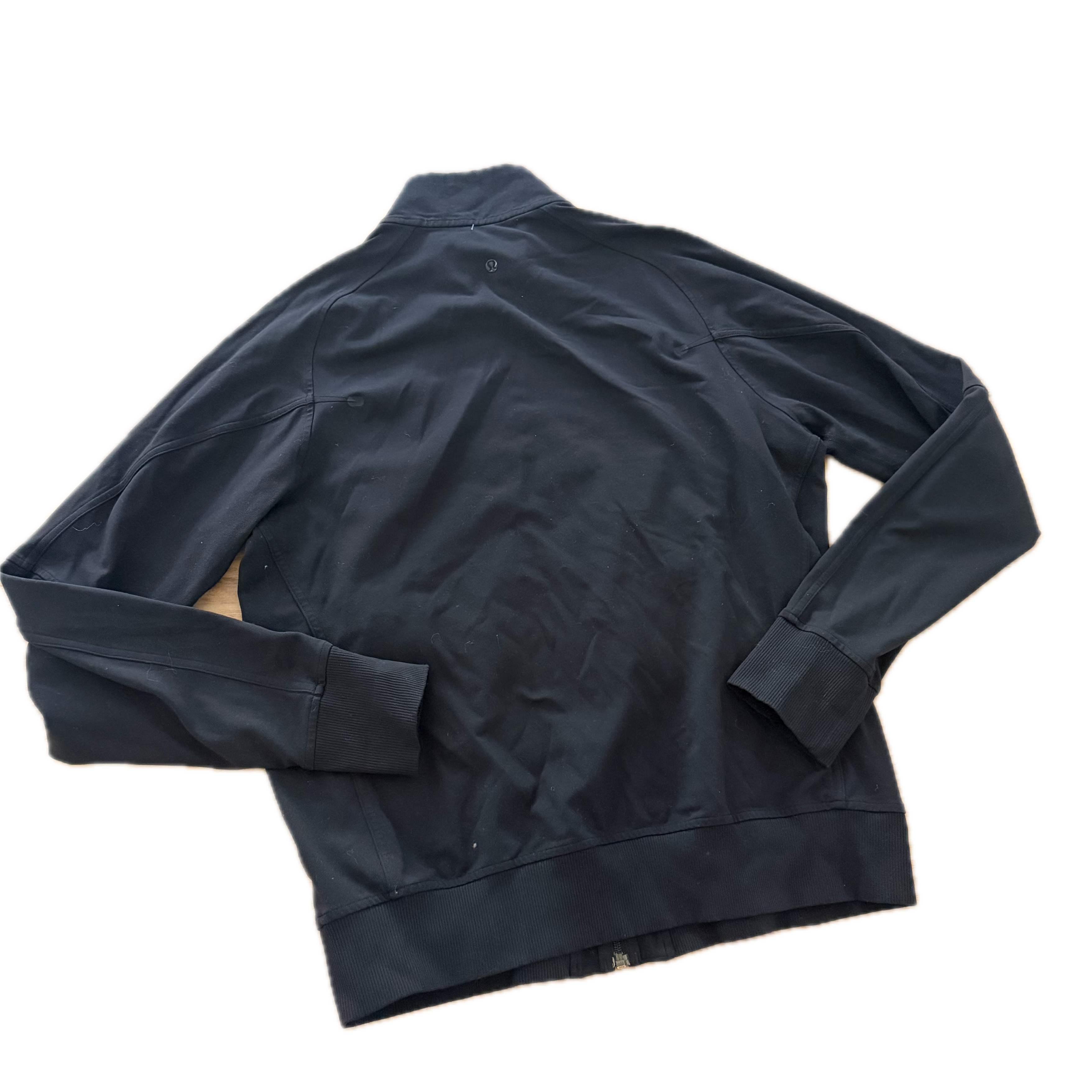 Jacket Lululemon talla 12-16 negro tela Nulu™