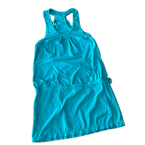 Blusa larga/vestido Lululemon talla XCH azul