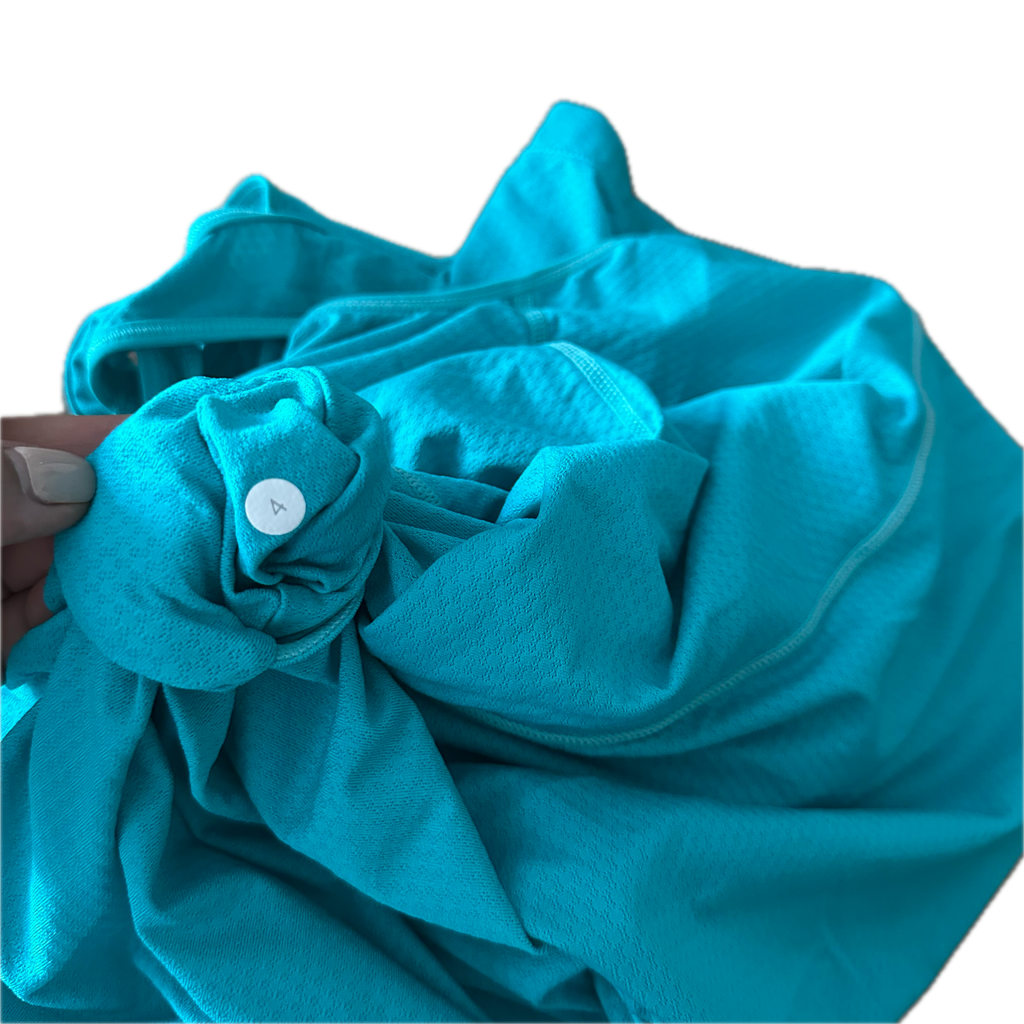 Blusa larga/vestido Lululemon talla XCH azul