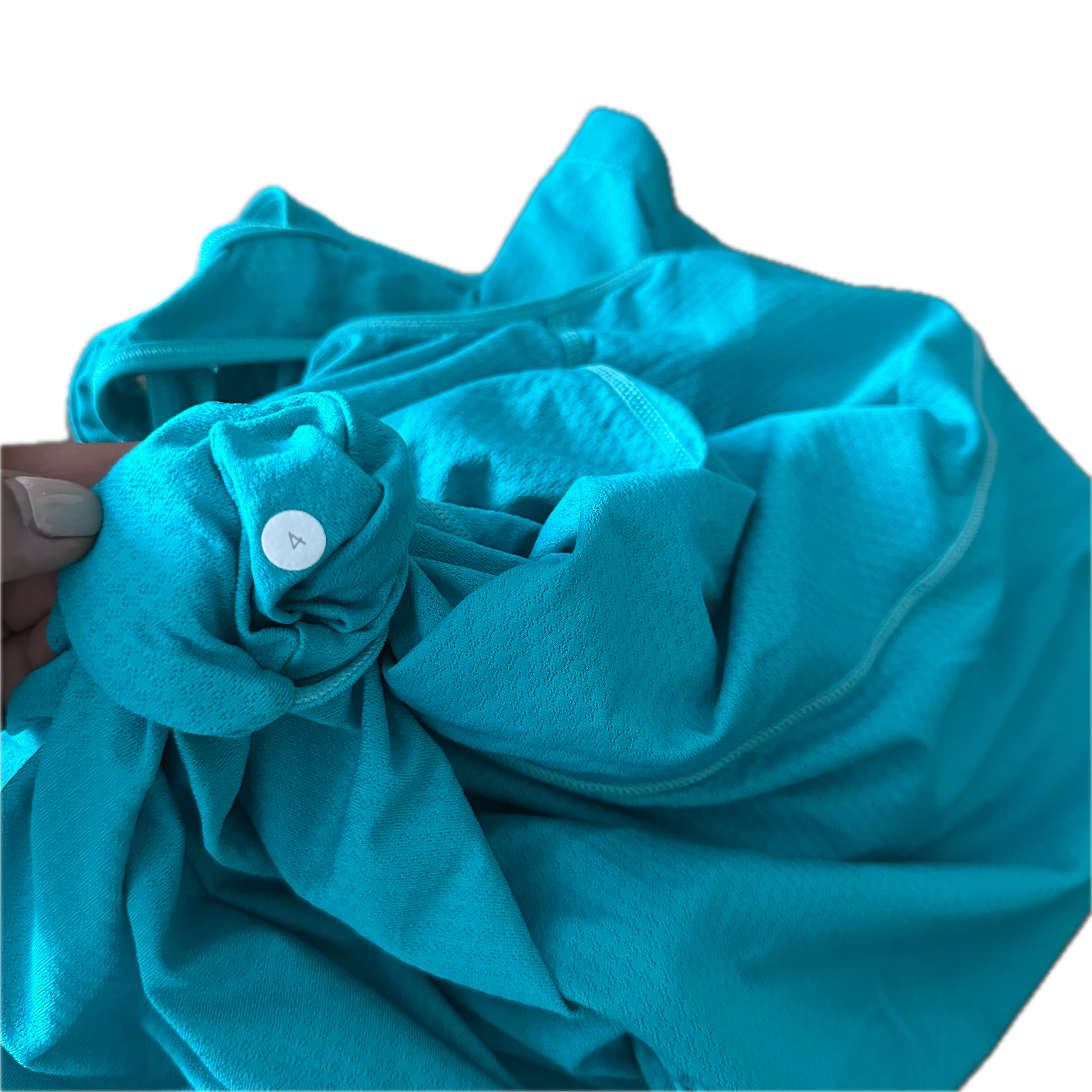 Blusa larga/vestido Lululemon talla XCH azul