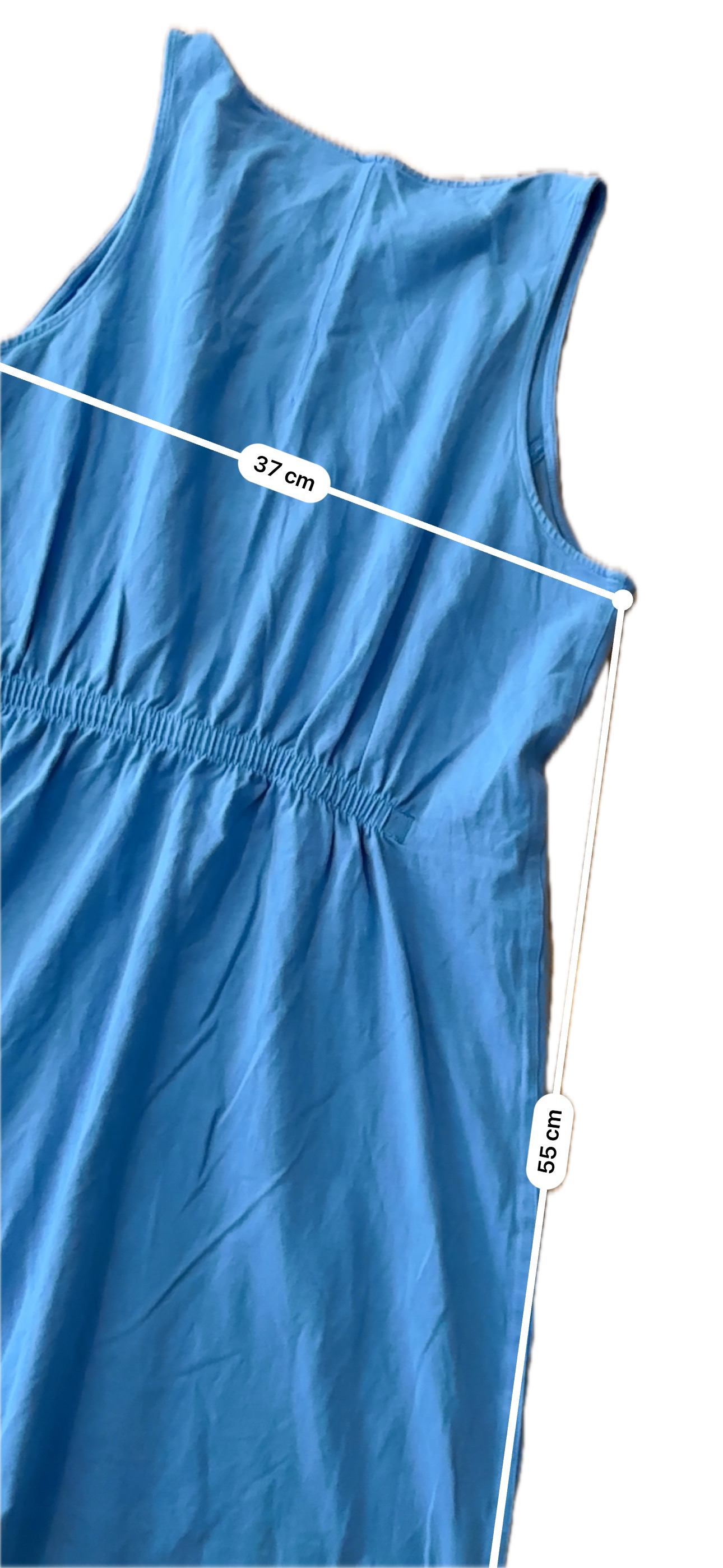 Vestido Lululemon talla M azul de algodón