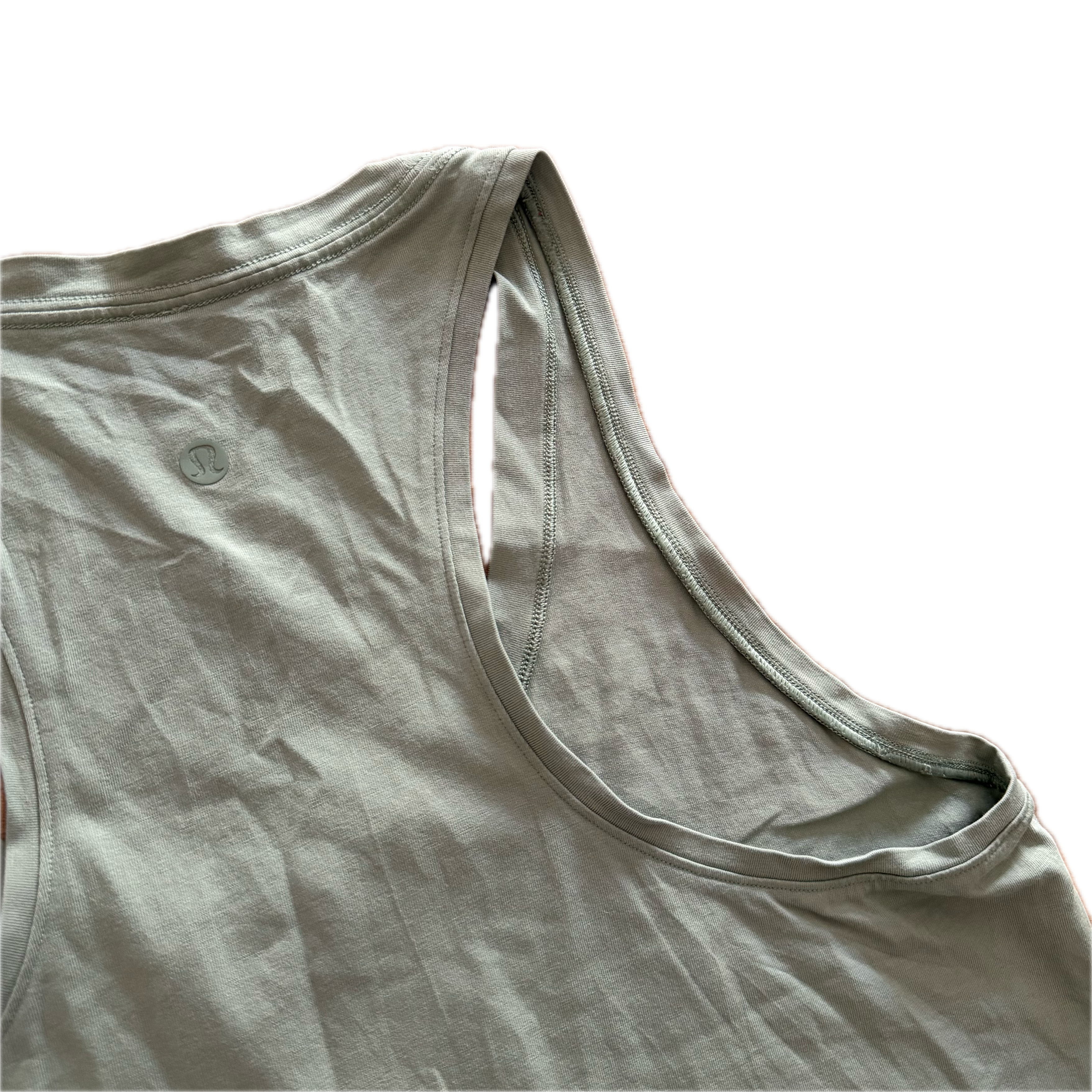 Tank Lululemon talla 10 menta tela Vitasea™