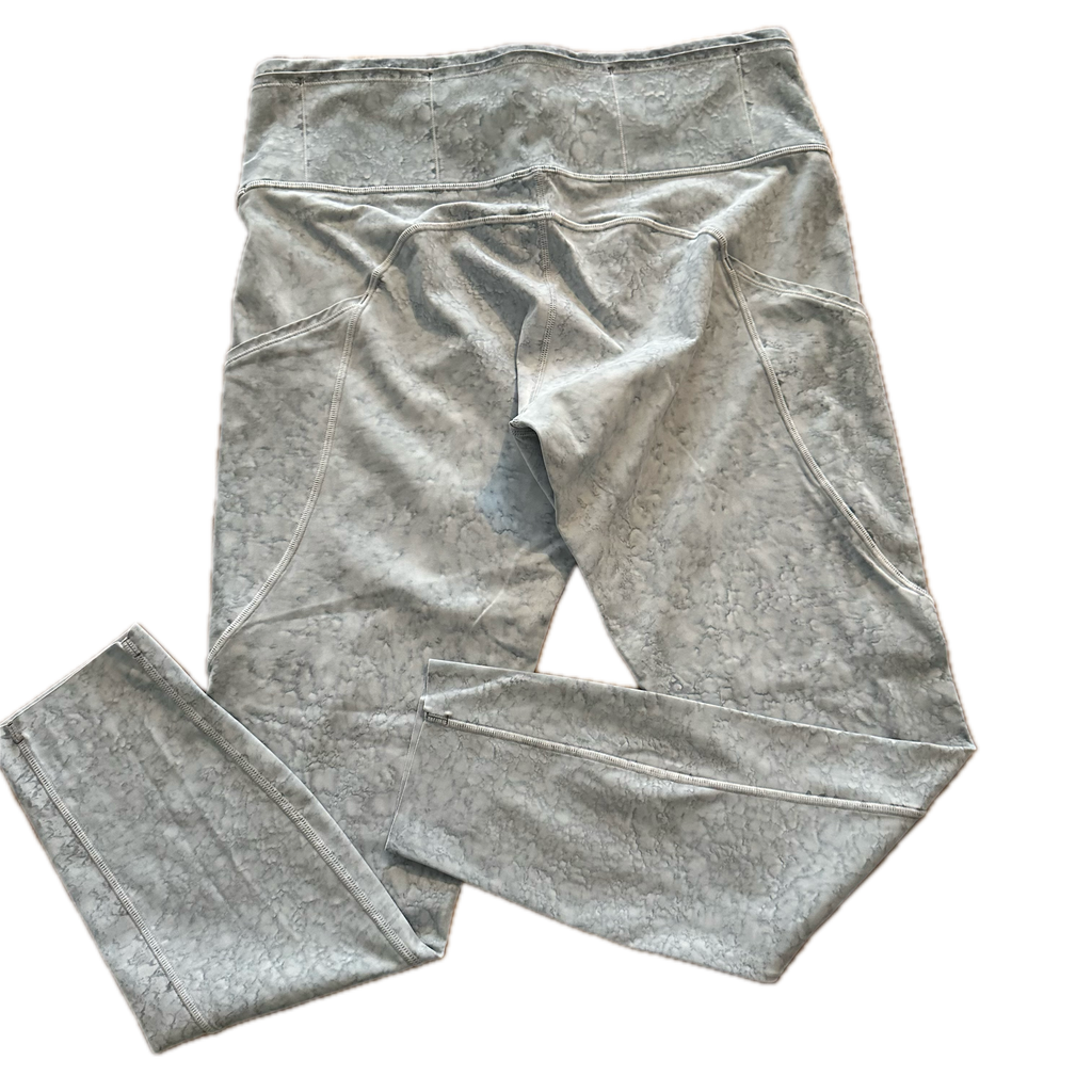 Legging Lululemon talla XL azulito gris