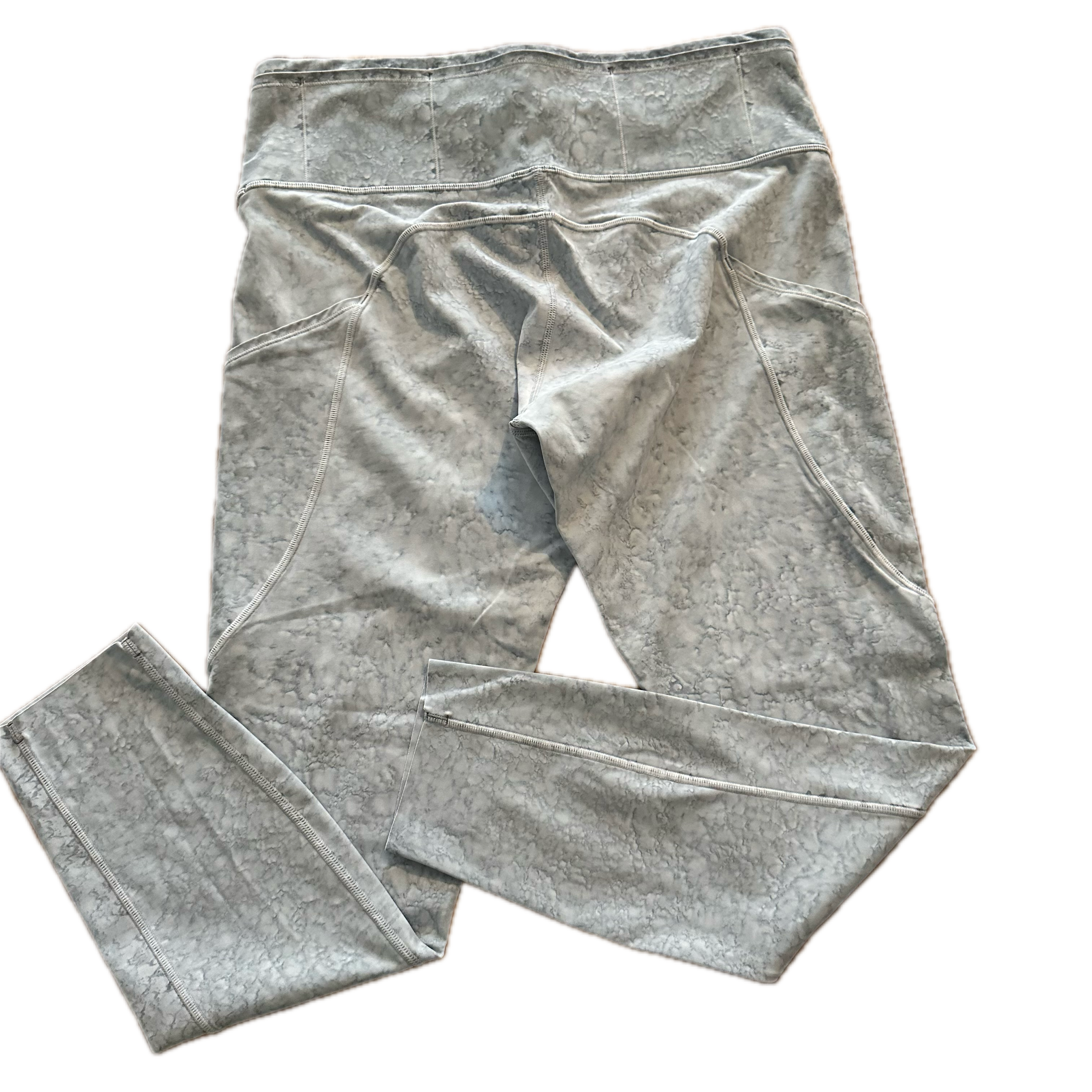 Legging Lululemon talla XL azulito gris