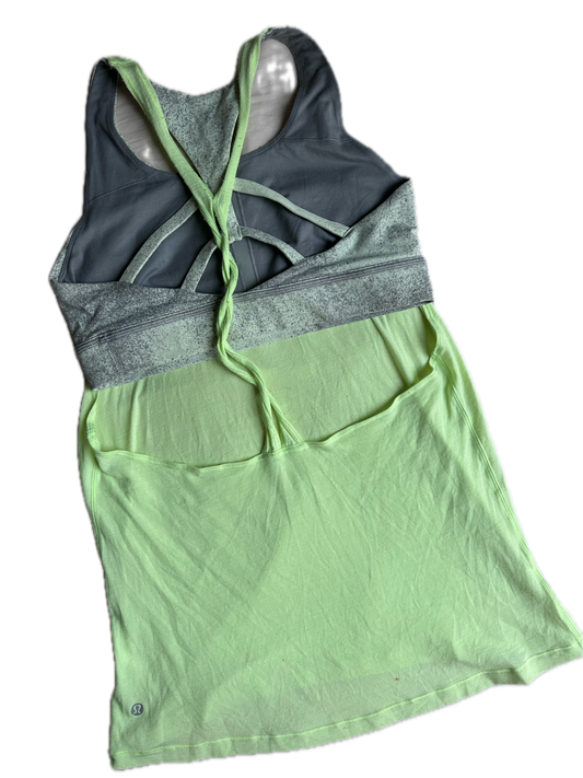 Tank top 10 Lululemon verde limón