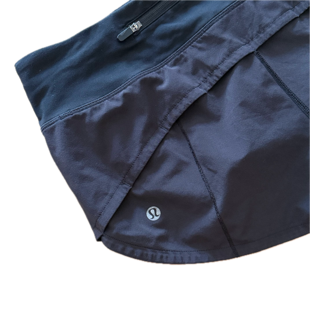 Short talla 2 Reg negro pretina lisa