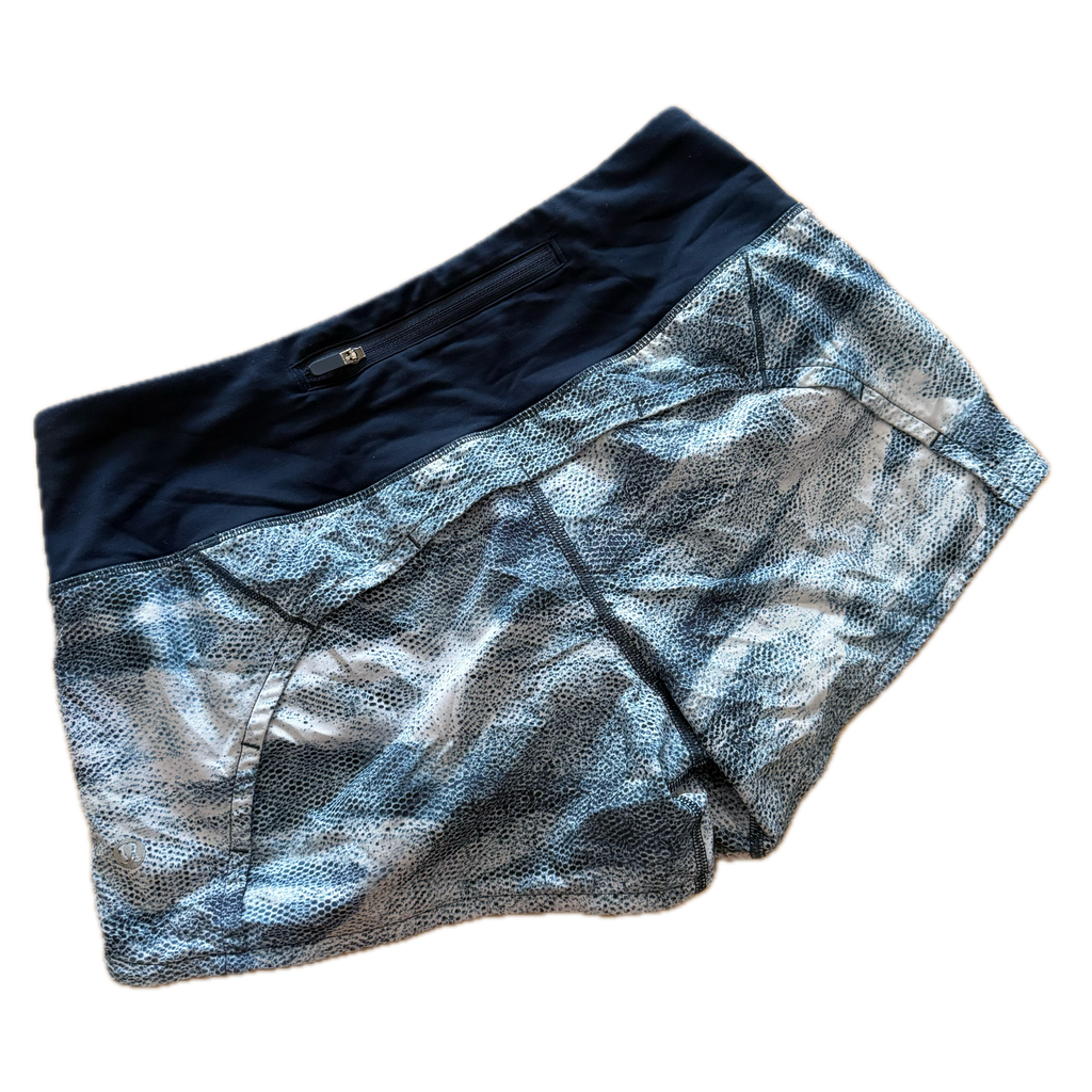 Short talla 4 estampado azul