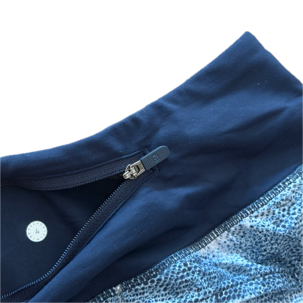 Short talla 4 estampado azul