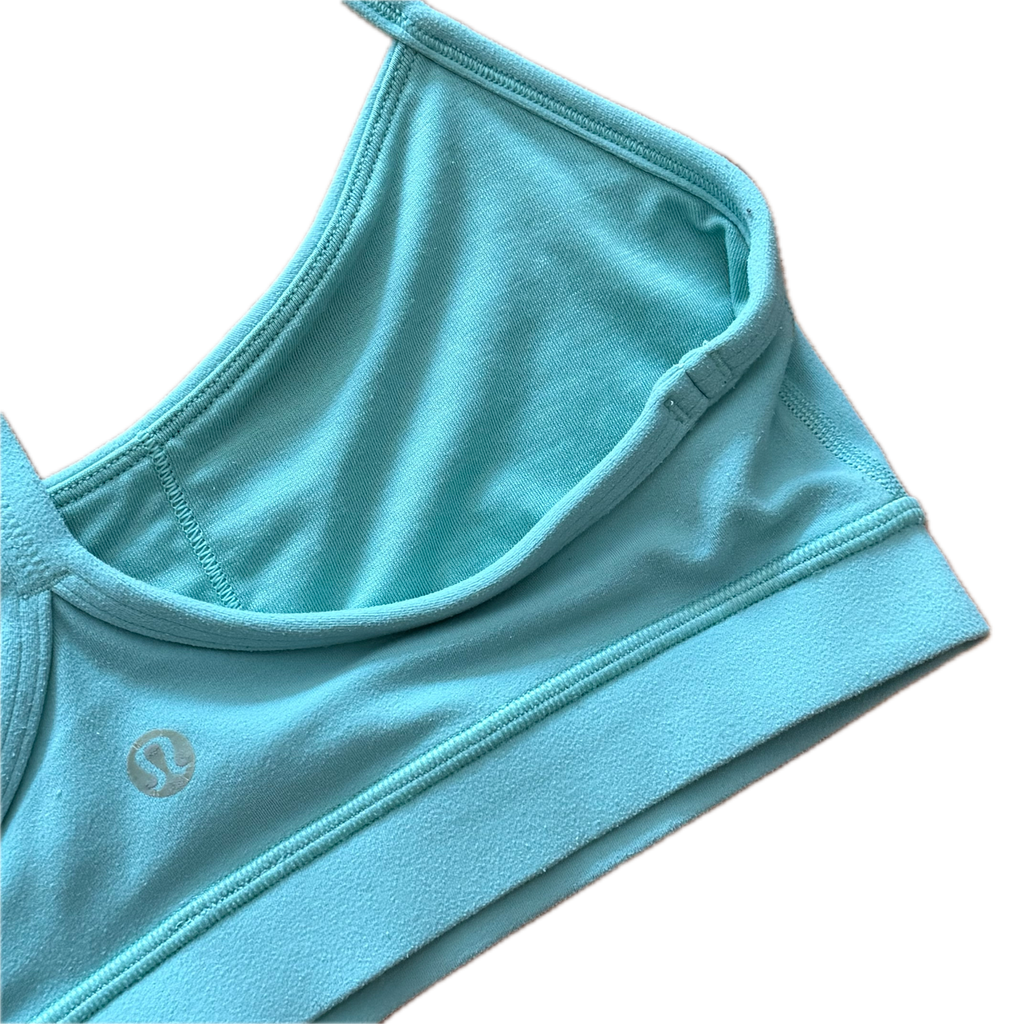 Top talla 4 azul aqua