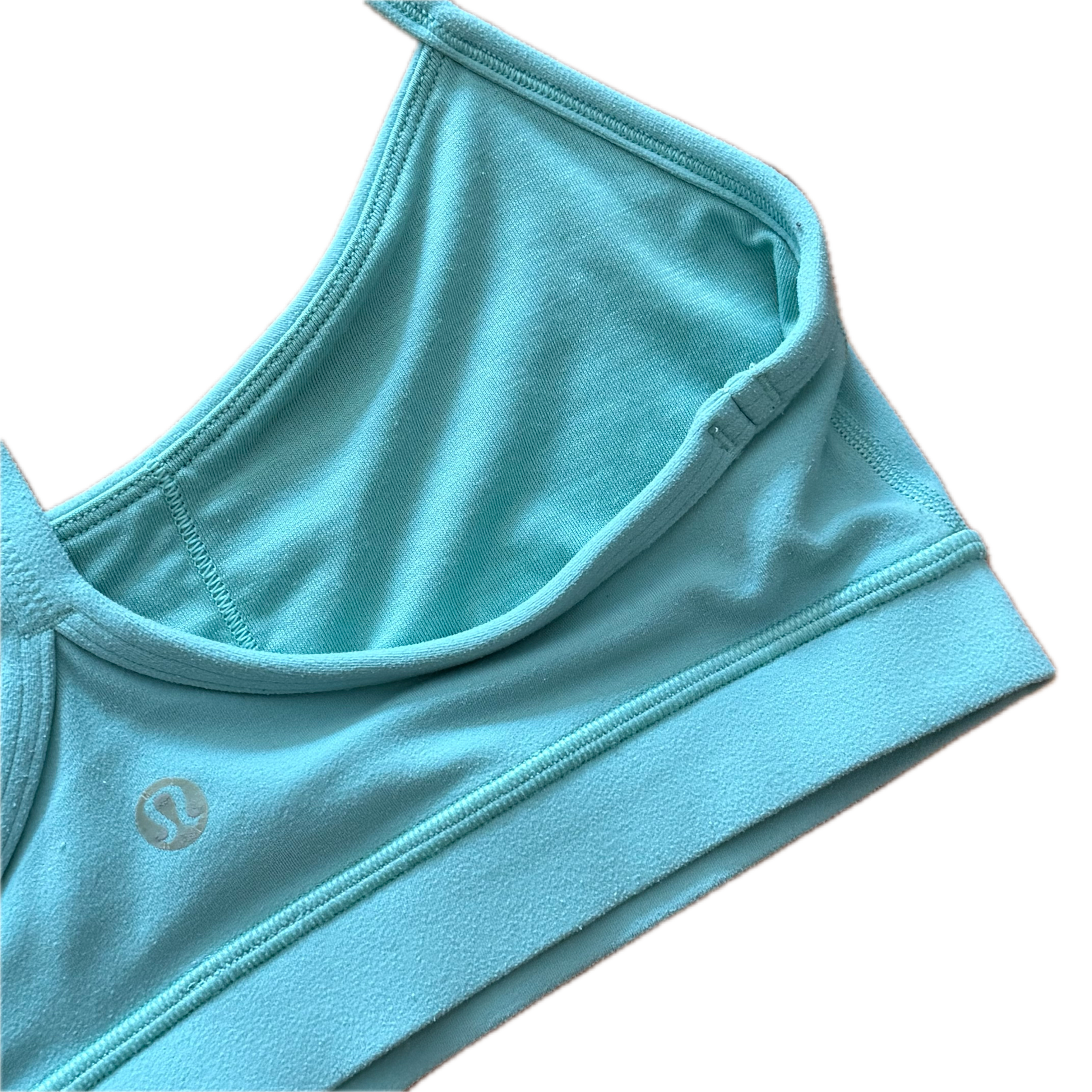 Top talla 4 azul aqua