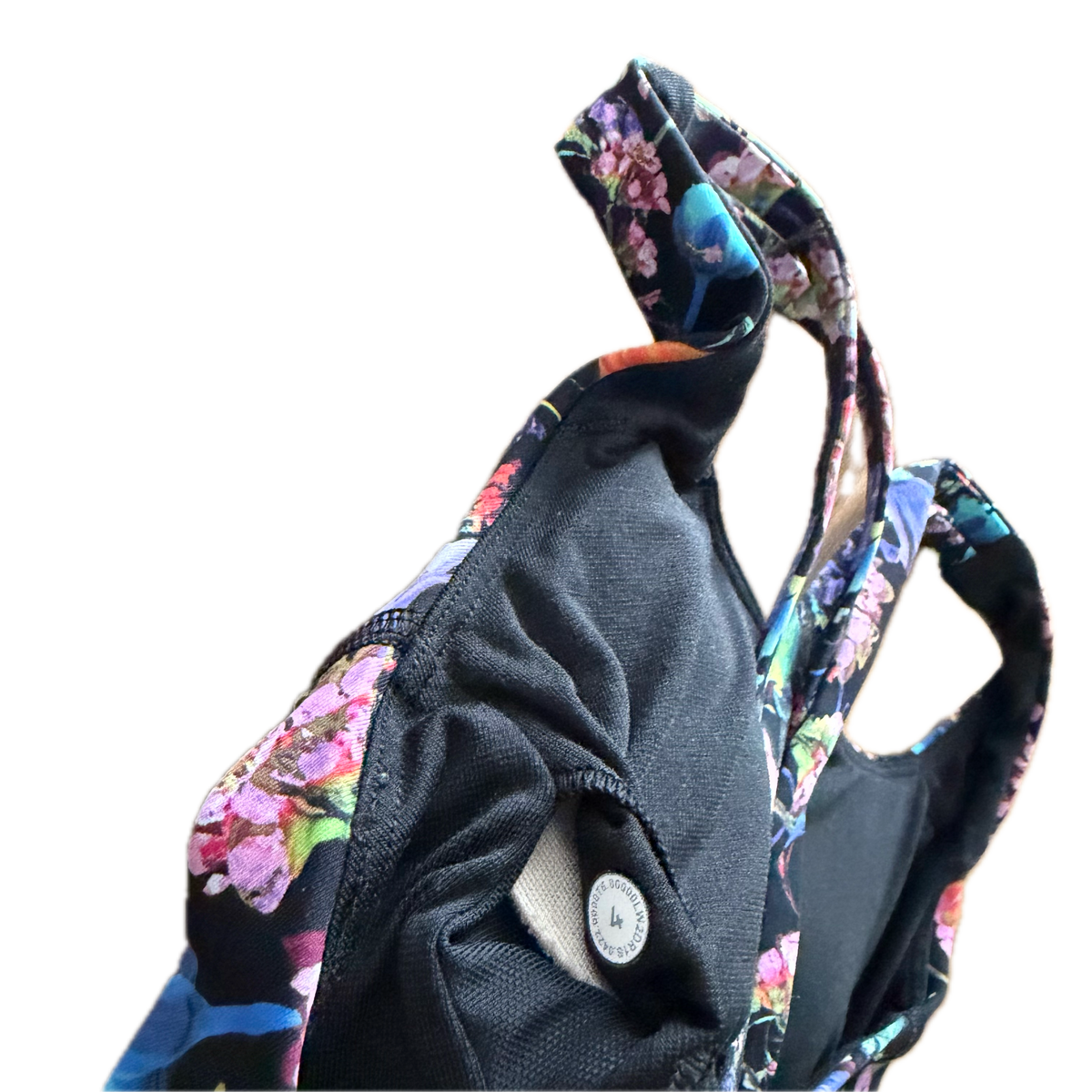 Top talla 4 estampado flores