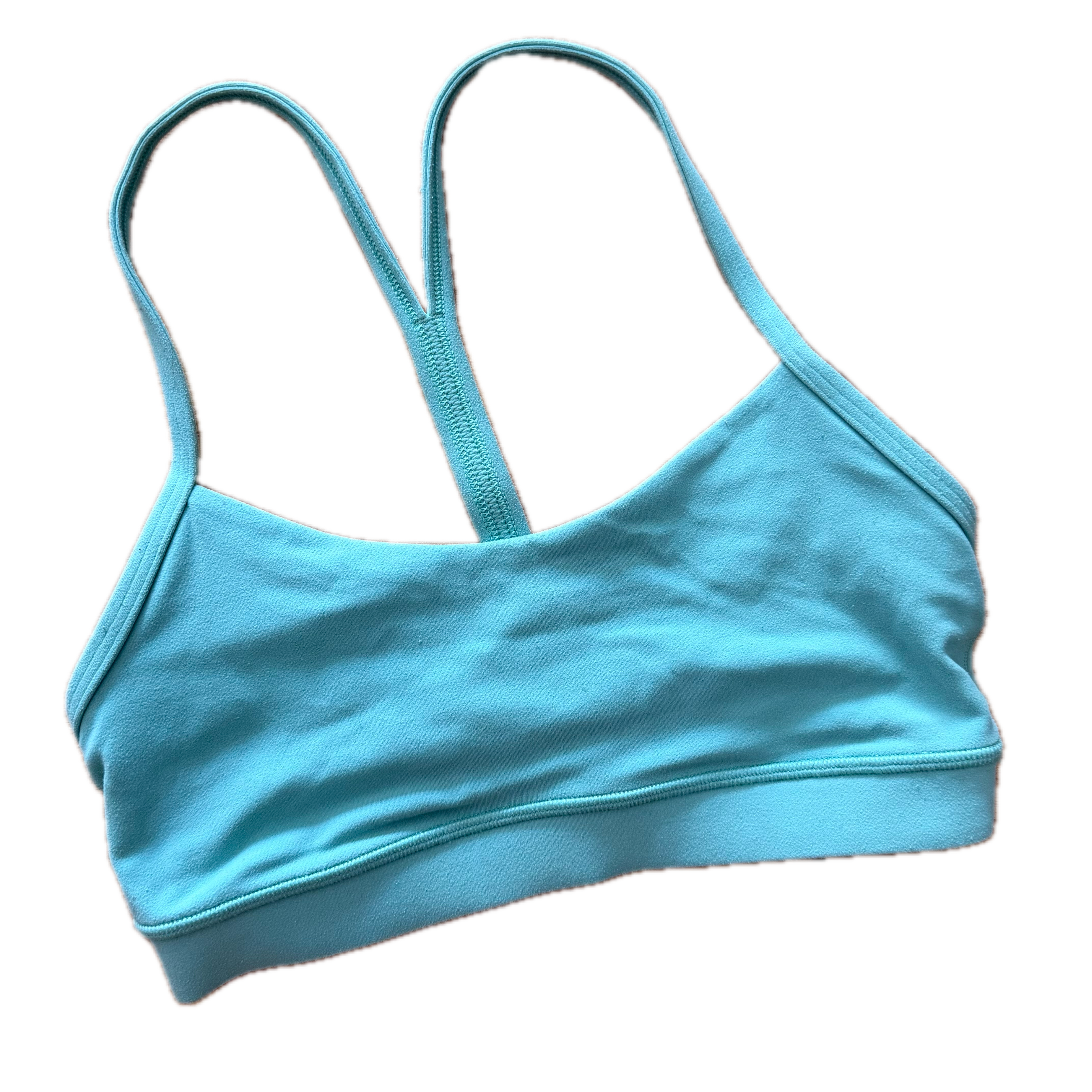 Top talla 4 azul aqua