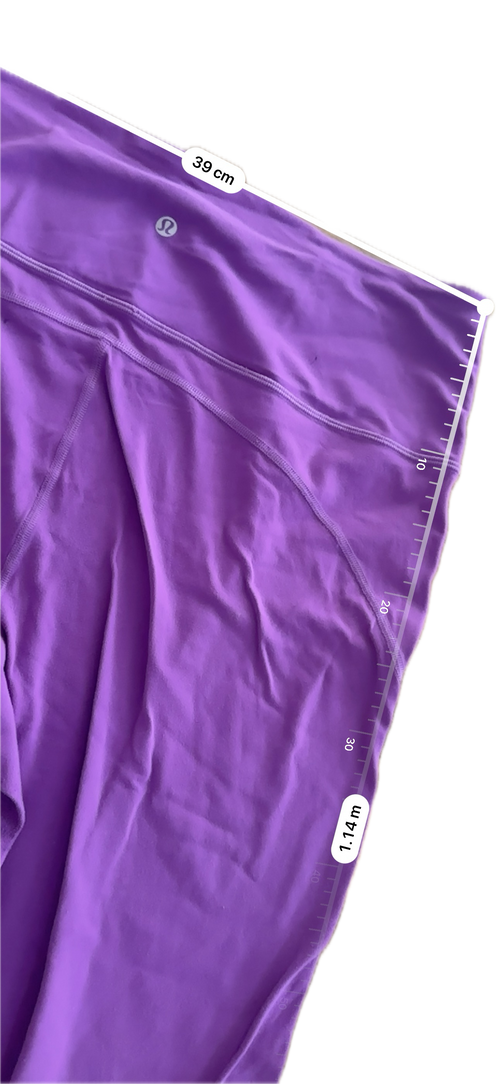 Legging flare talla 14 morado