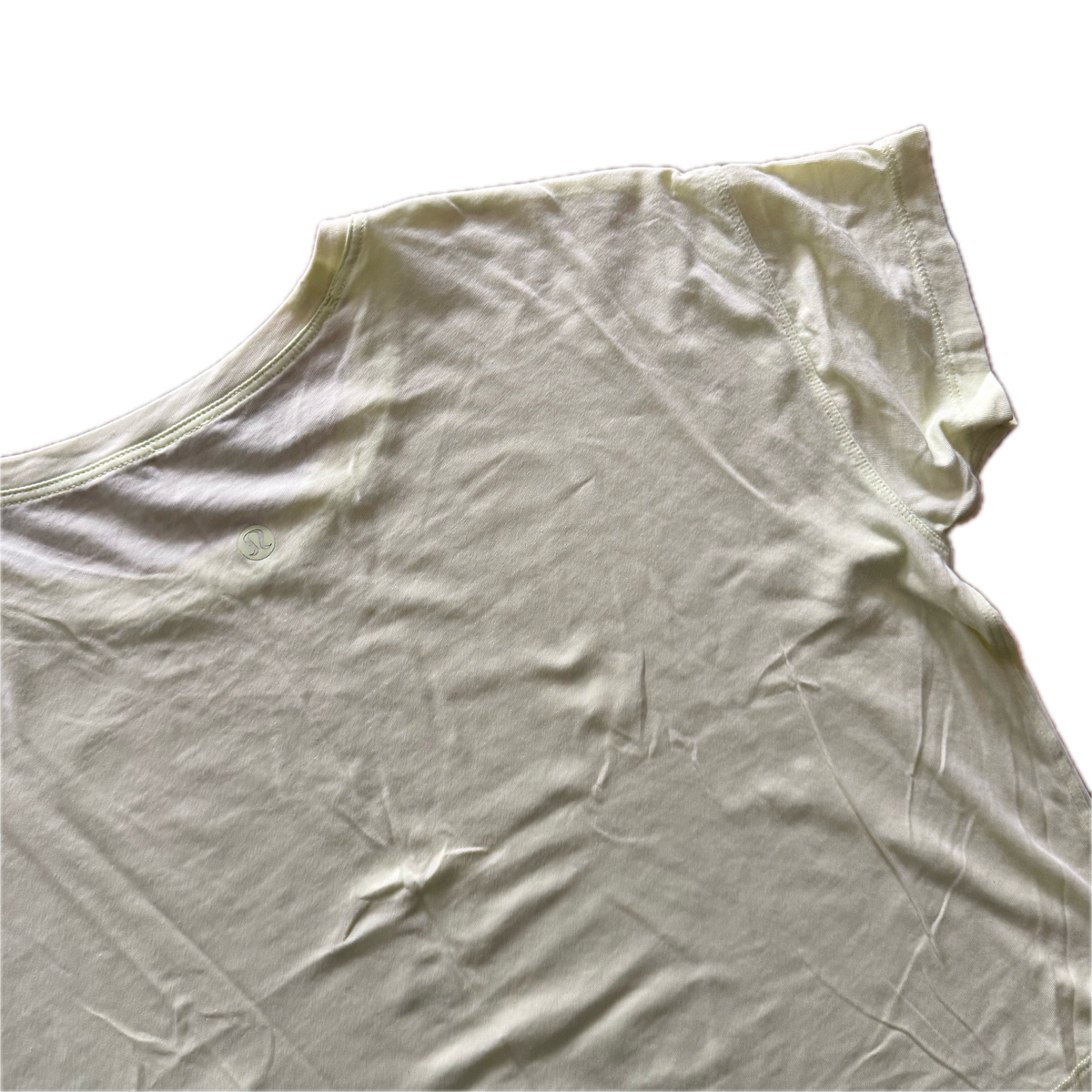 Playera talla 8 amarilla claro