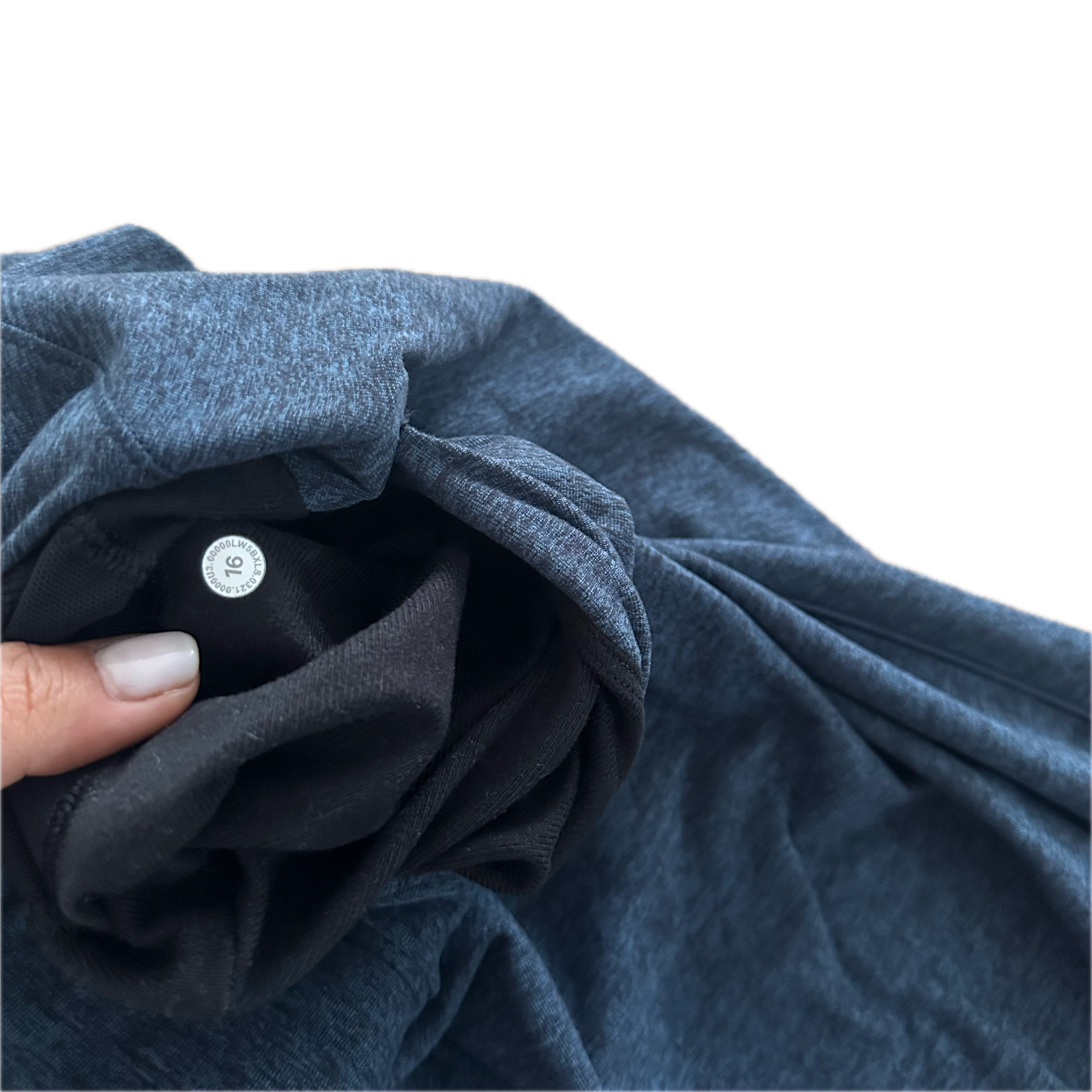 Jogger Lululemon 3XL azul jaspeado