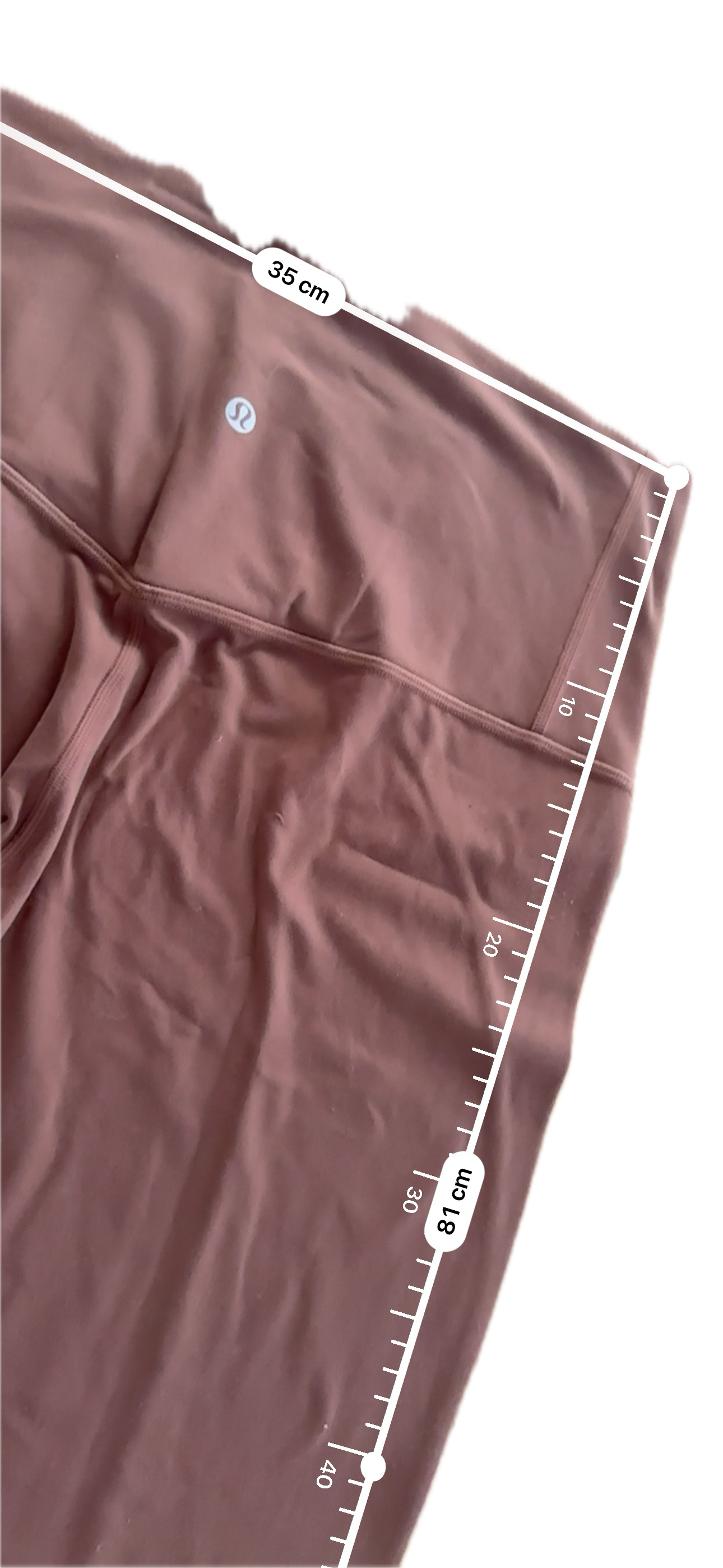 Legging Lululemon XL café