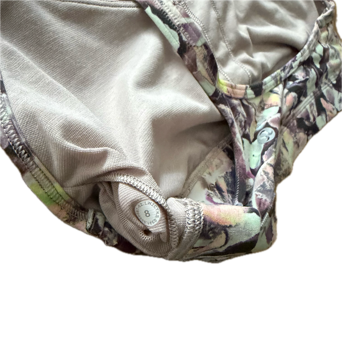 Top talla 8 estampado menta